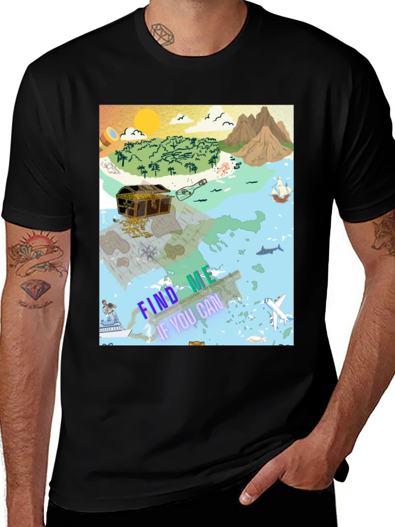 Find Me If You Can Graphic T-Shirt