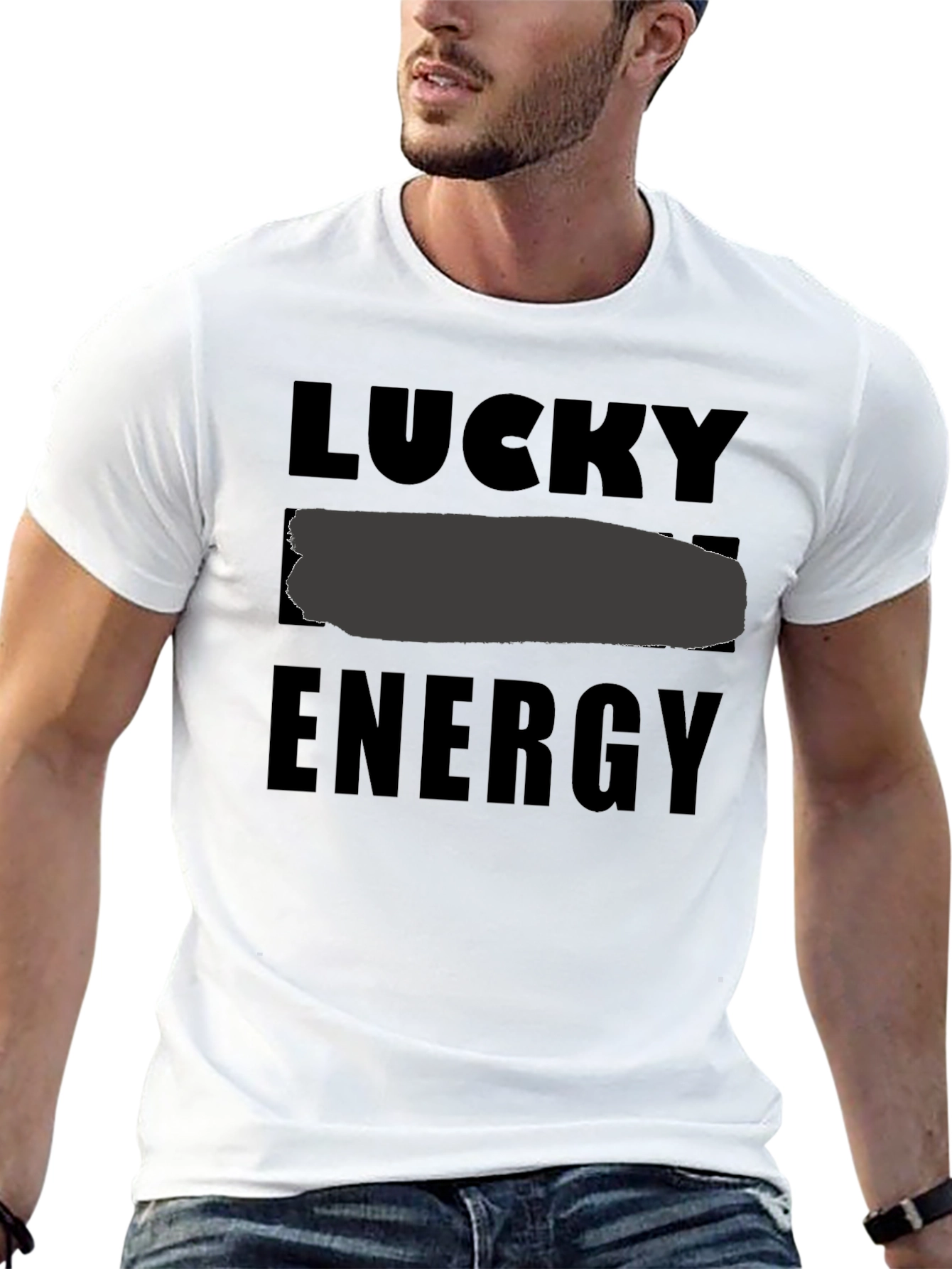Lucky Energy Black T-Shirt