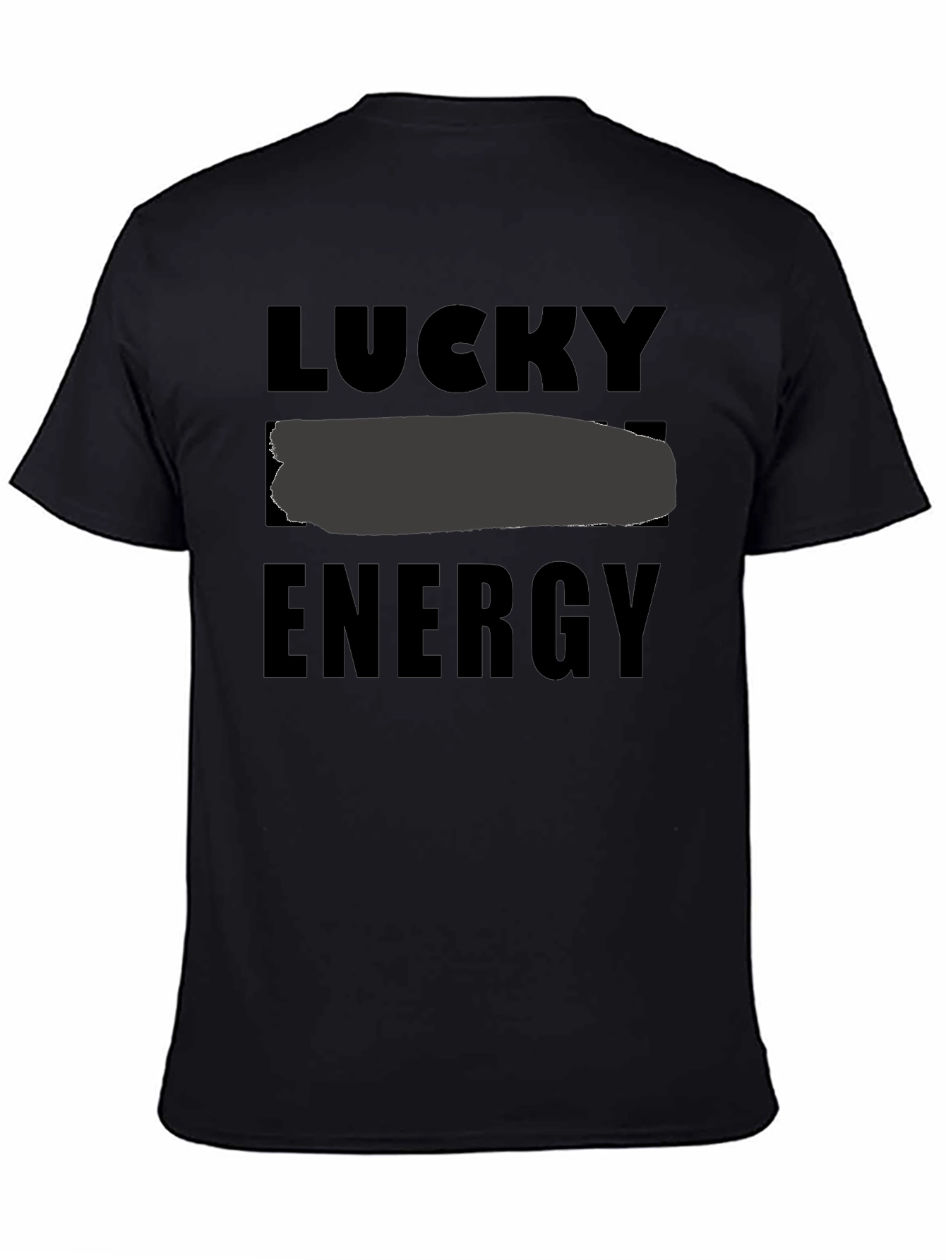 Lucky Energy Black T-Shirt