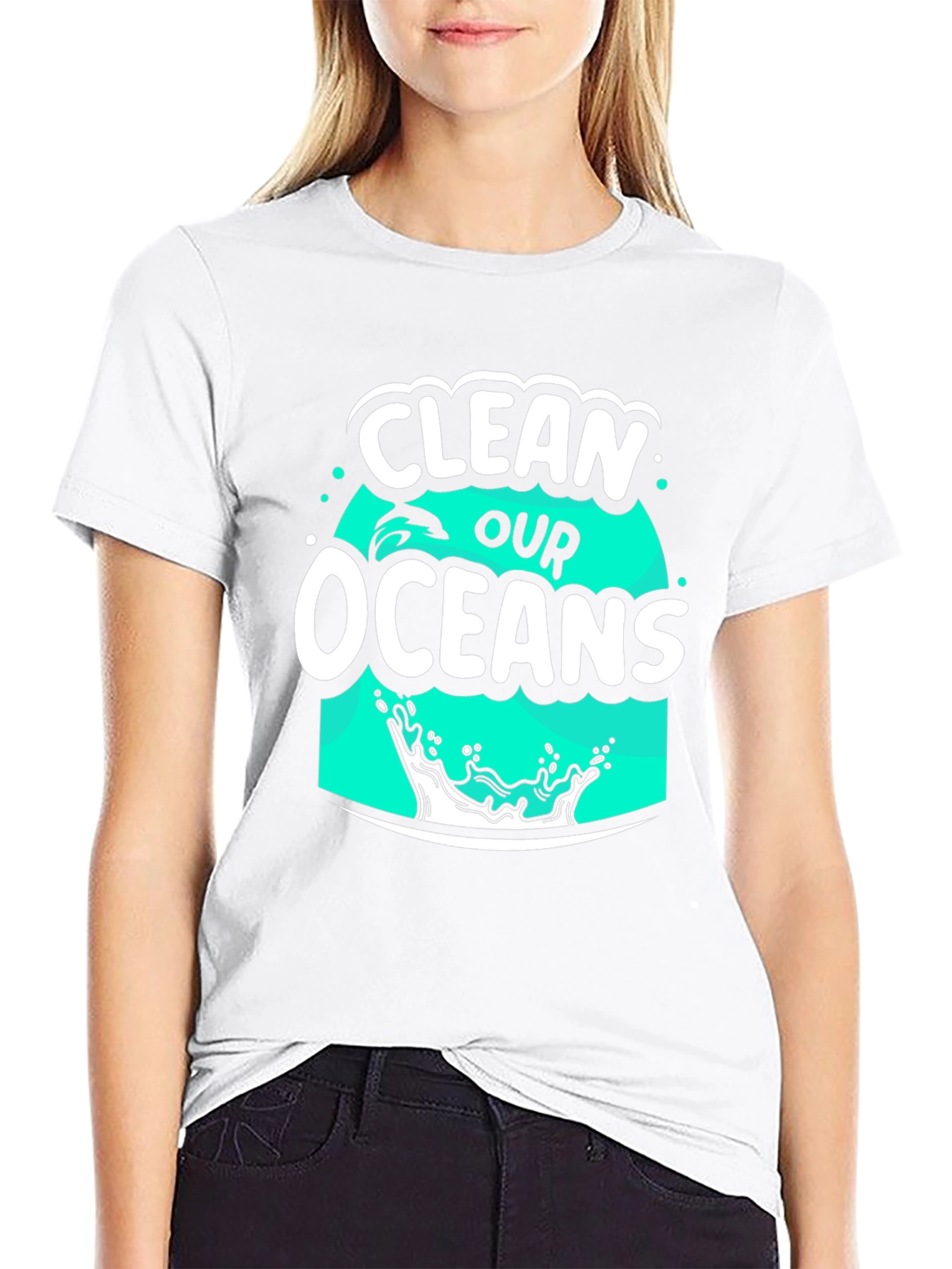 Clean Our Oceans Graphic T-Shirt