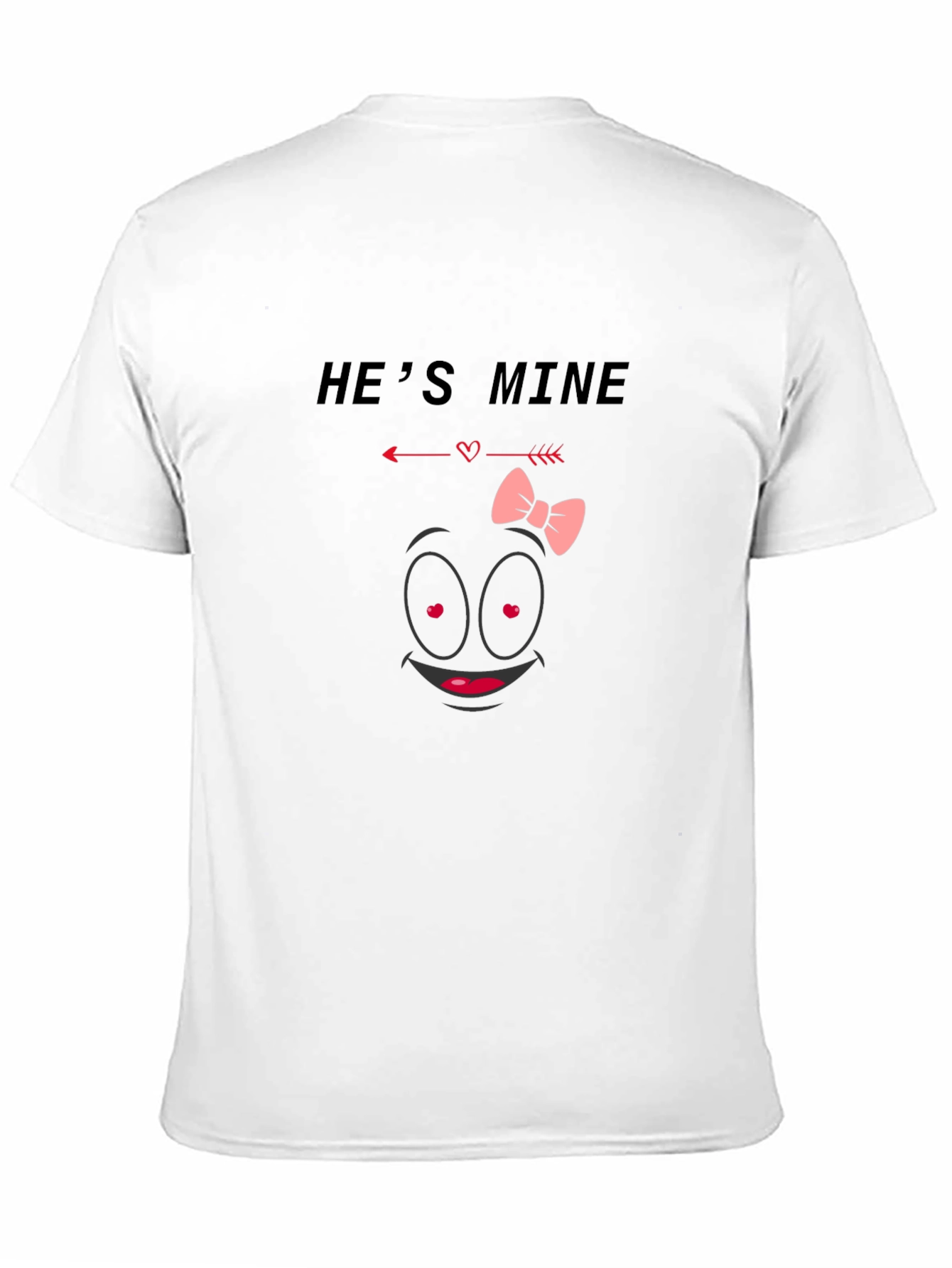 Hes Mine Graphic Tee - Black