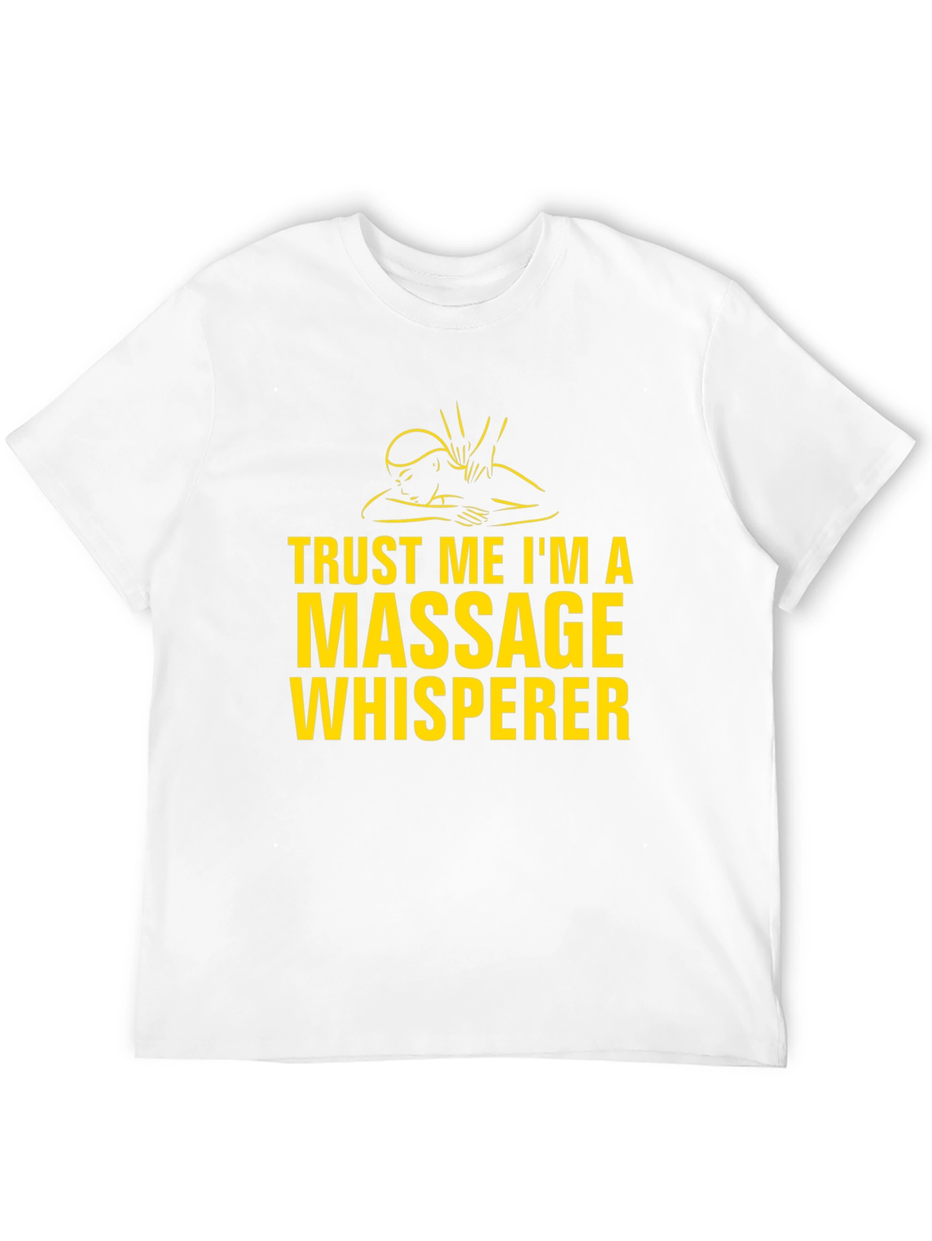Massage Whisperer Graphic Tee - Black T-Shirt