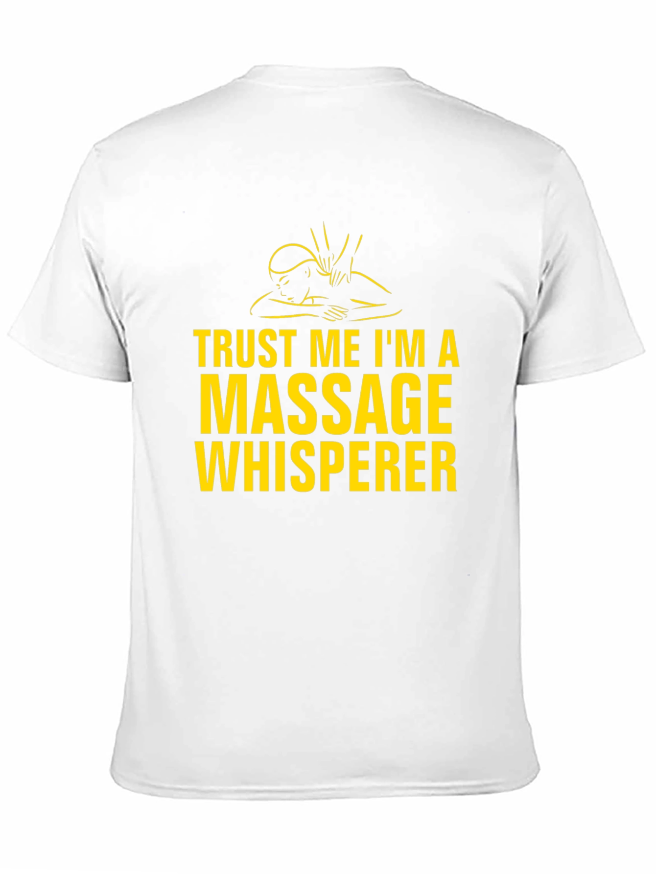 Massage Whisperer Graphic Tee - Black T-Shirt
