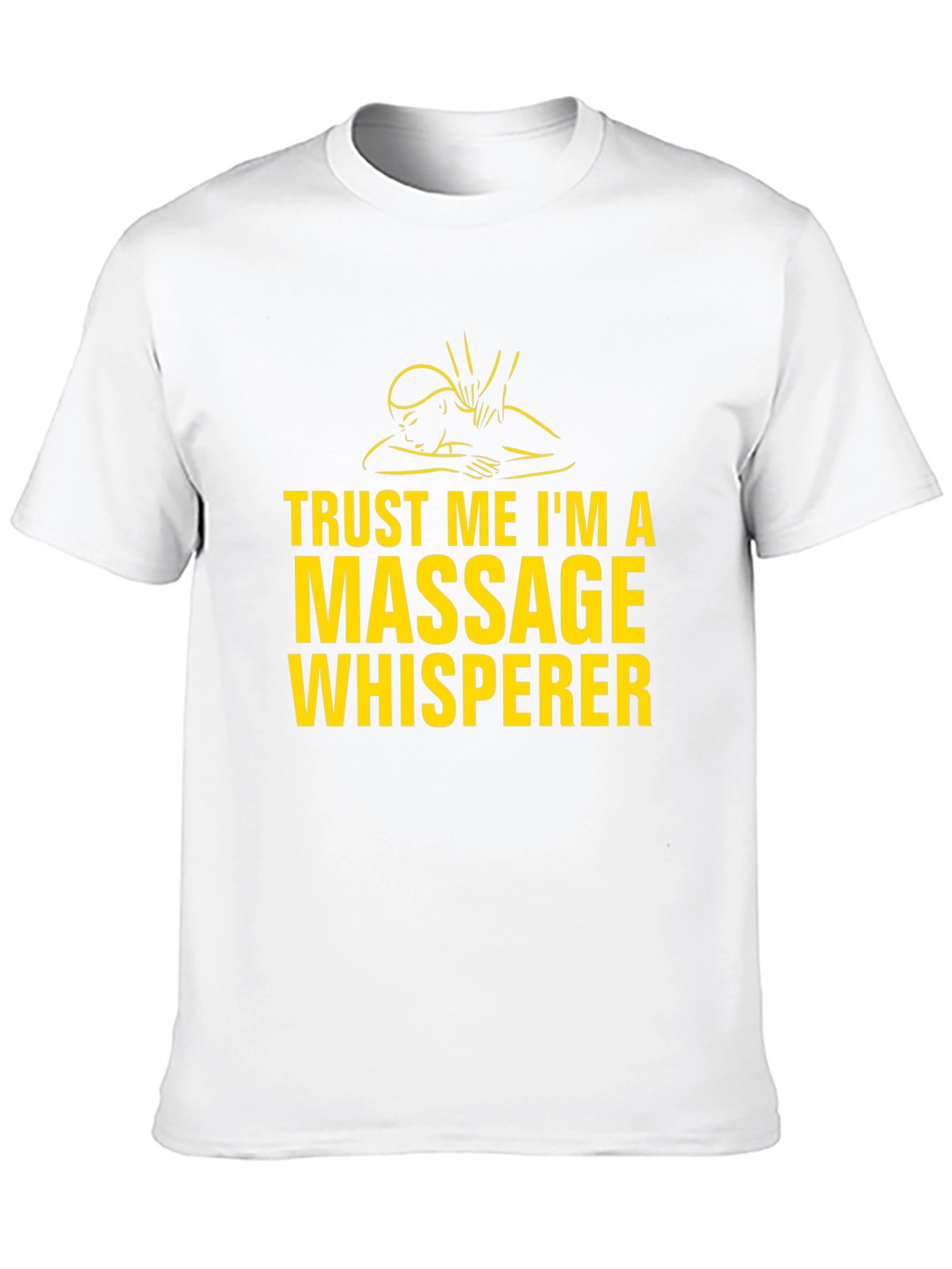 Massage Whisperer Graphic Tee - Black T-Shirt