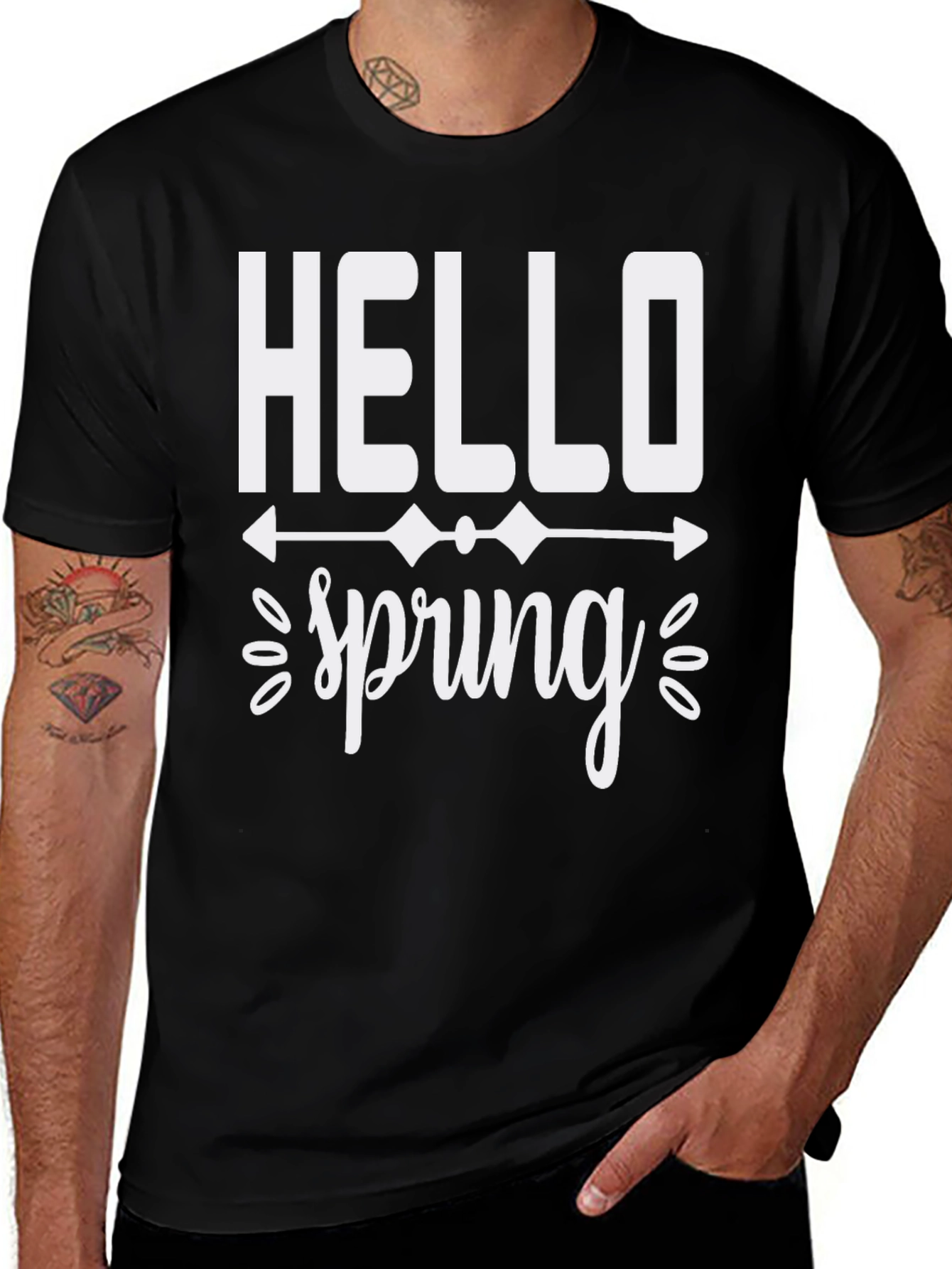 Hello Spring Graphic Tee