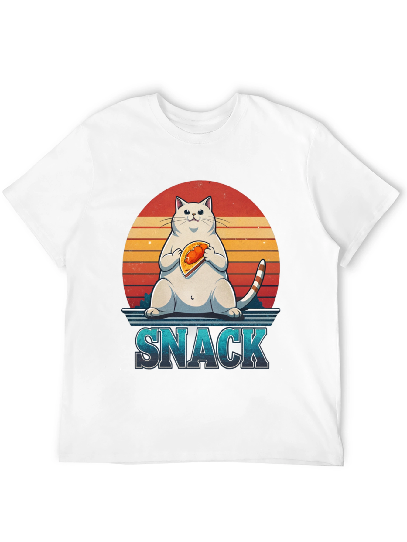 Cat Snack Graphic T-Shirt