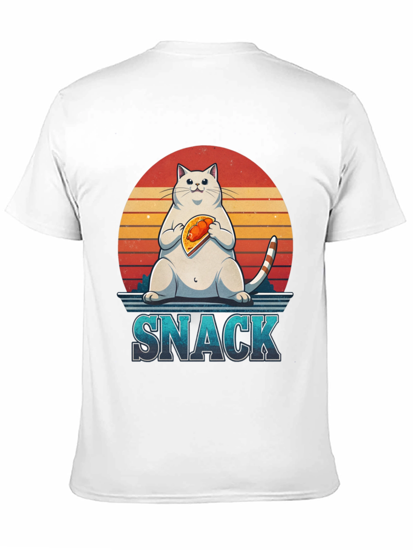 Cat Snack Graphic T-Shirt