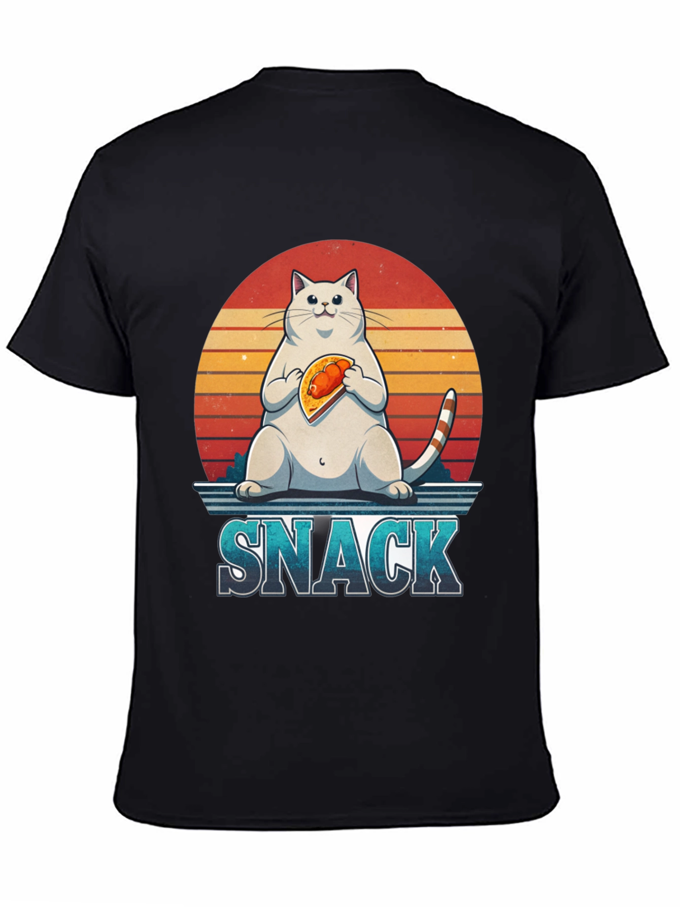 Cat Snack Graphic T-Shirt