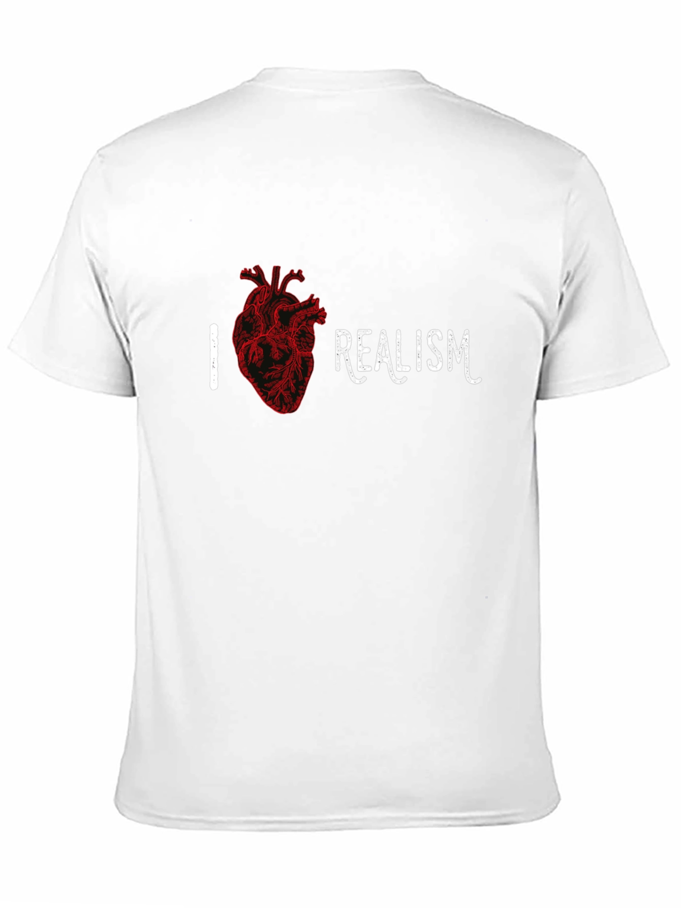 I Heart Realism Black T-Shirt