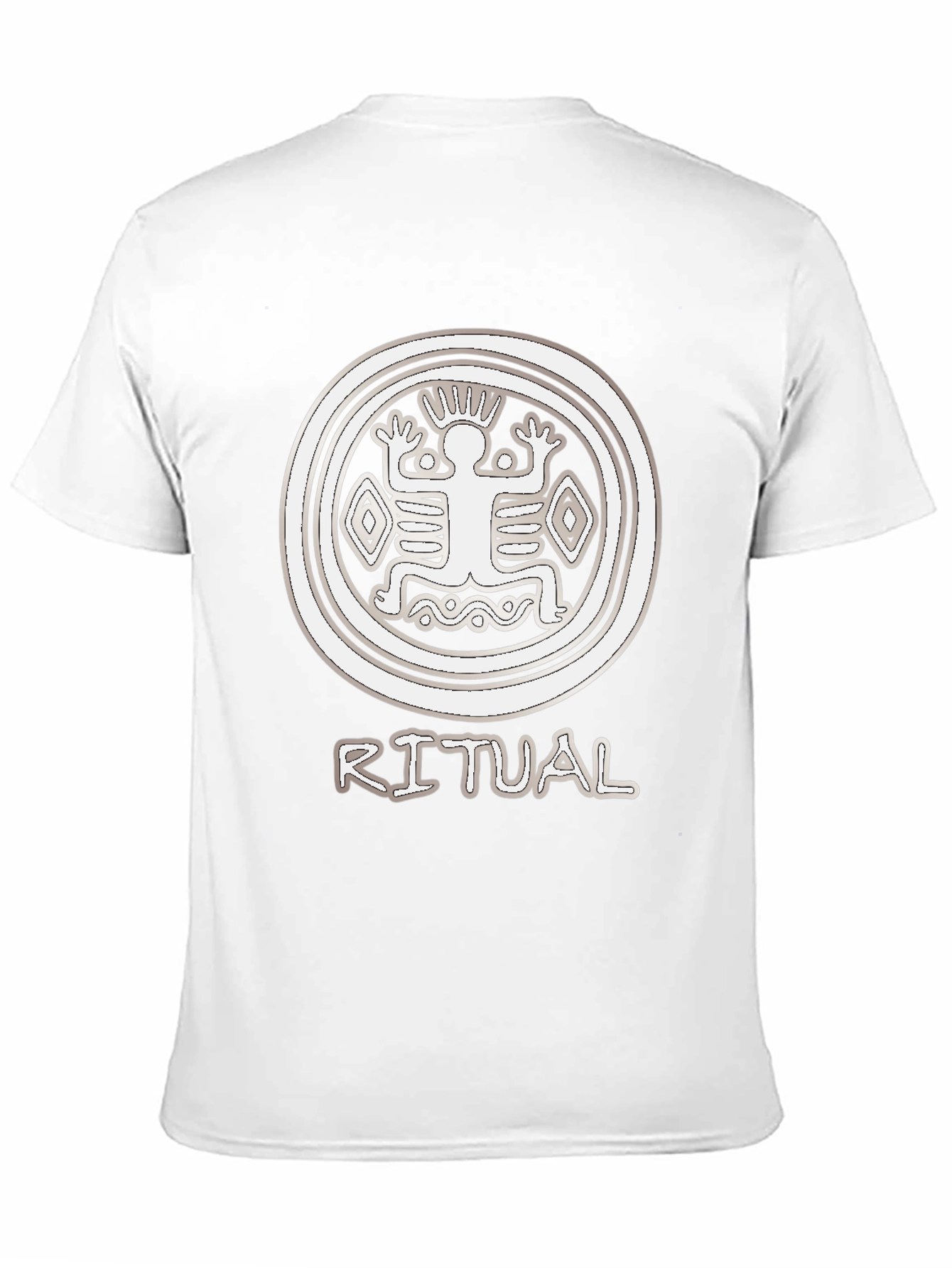Ritual Graphic T-Shirt - Tribal Circle Design