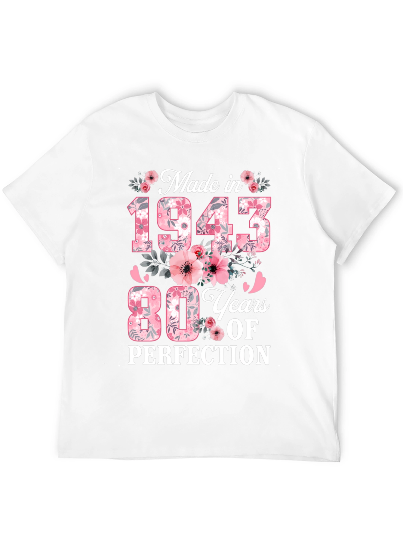 Made in 1943 - 80 Years of Perfection T-Shirt