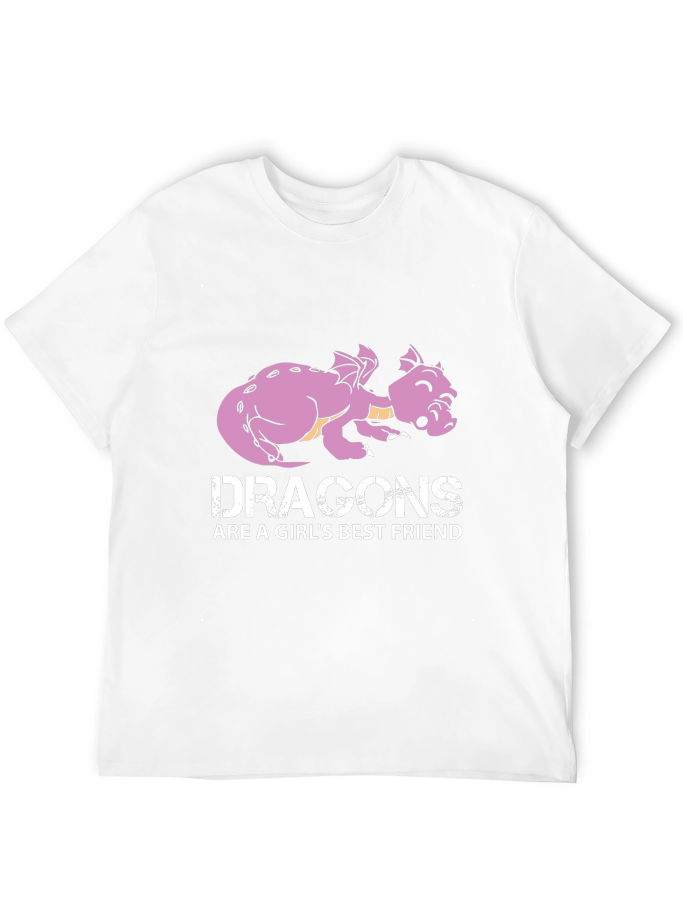 Dragon Best Friend Graphic Tee - Black