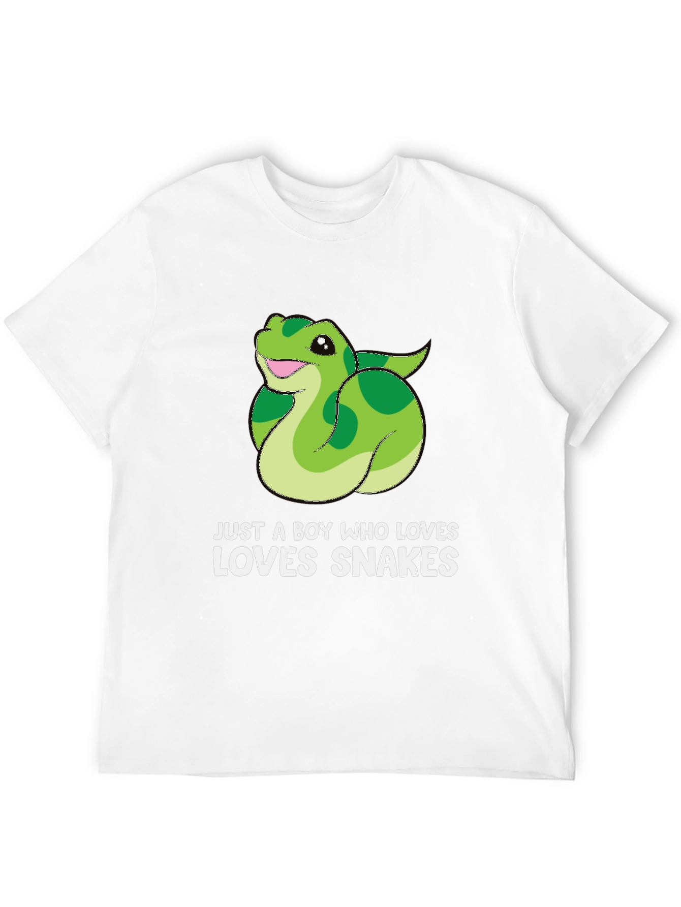 Boys Snake Lover T-Shirt - Cute Reptile Graphic Tee
