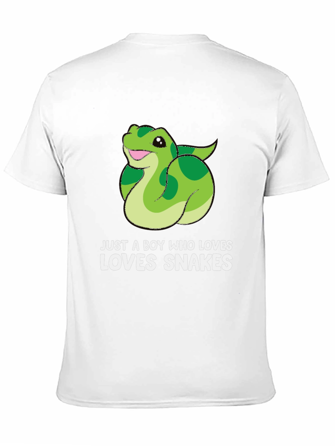 Boys Snake Lover T-Shirt - Cute Reptile Graphic Tee