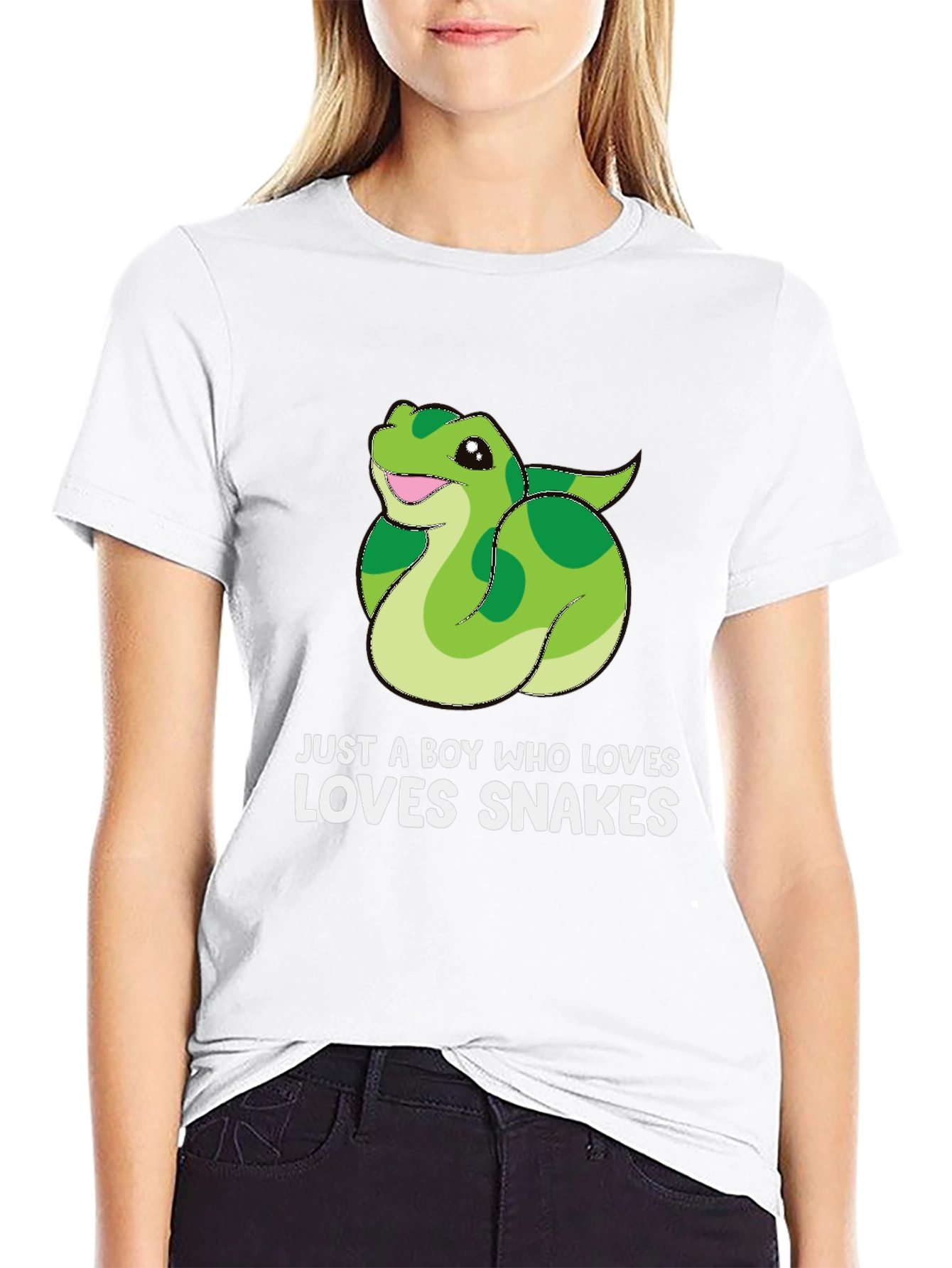 Boys Snake Lover T-Shirt - Cute Reptile Graphic Tee