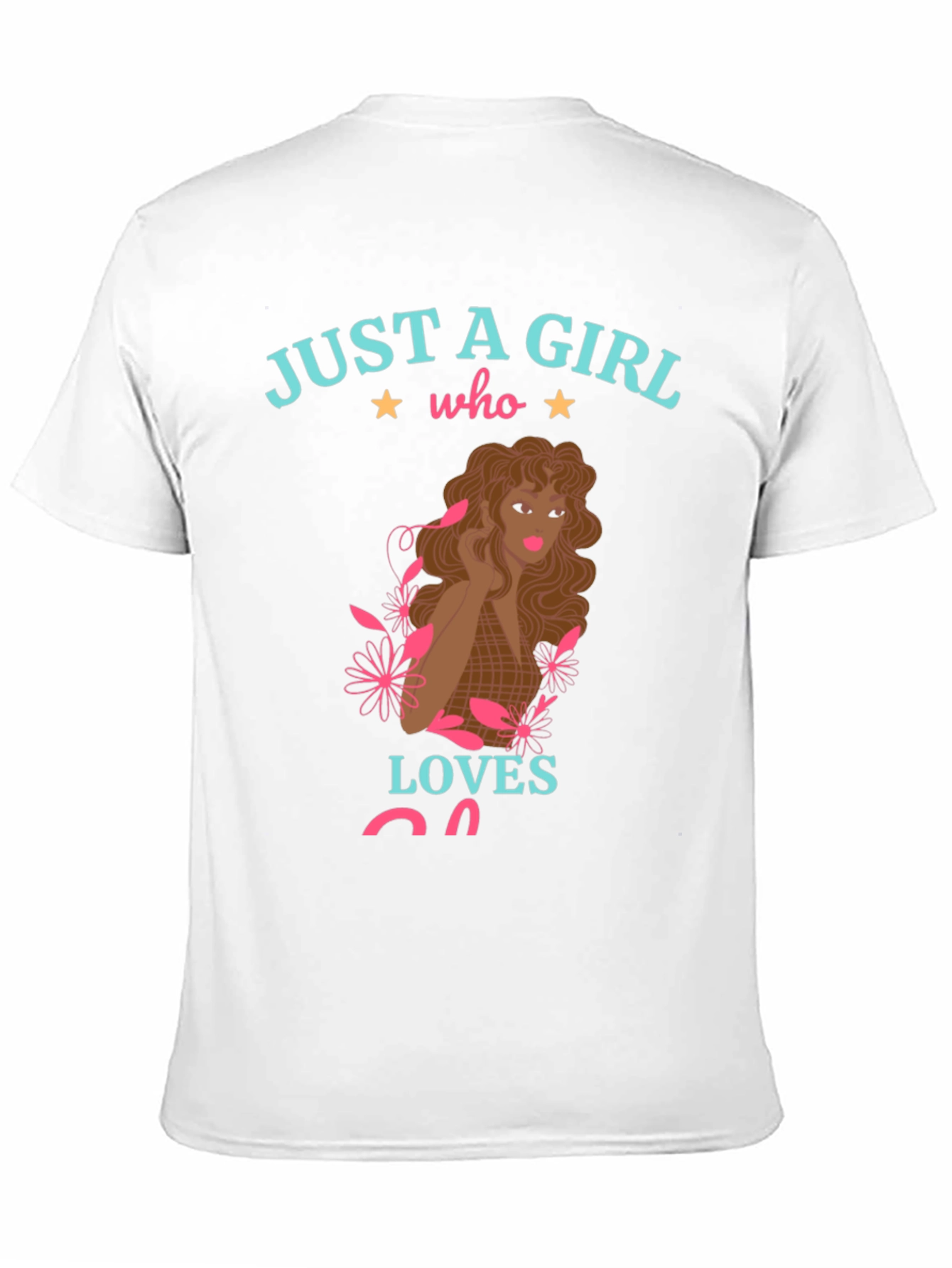 Just A Girl Who Loves Cats Graphic T-Shirt