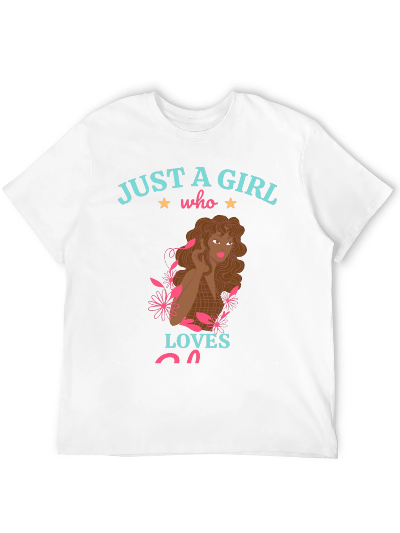 Just A Girl Who Loves Cats Graphic T-Shirt