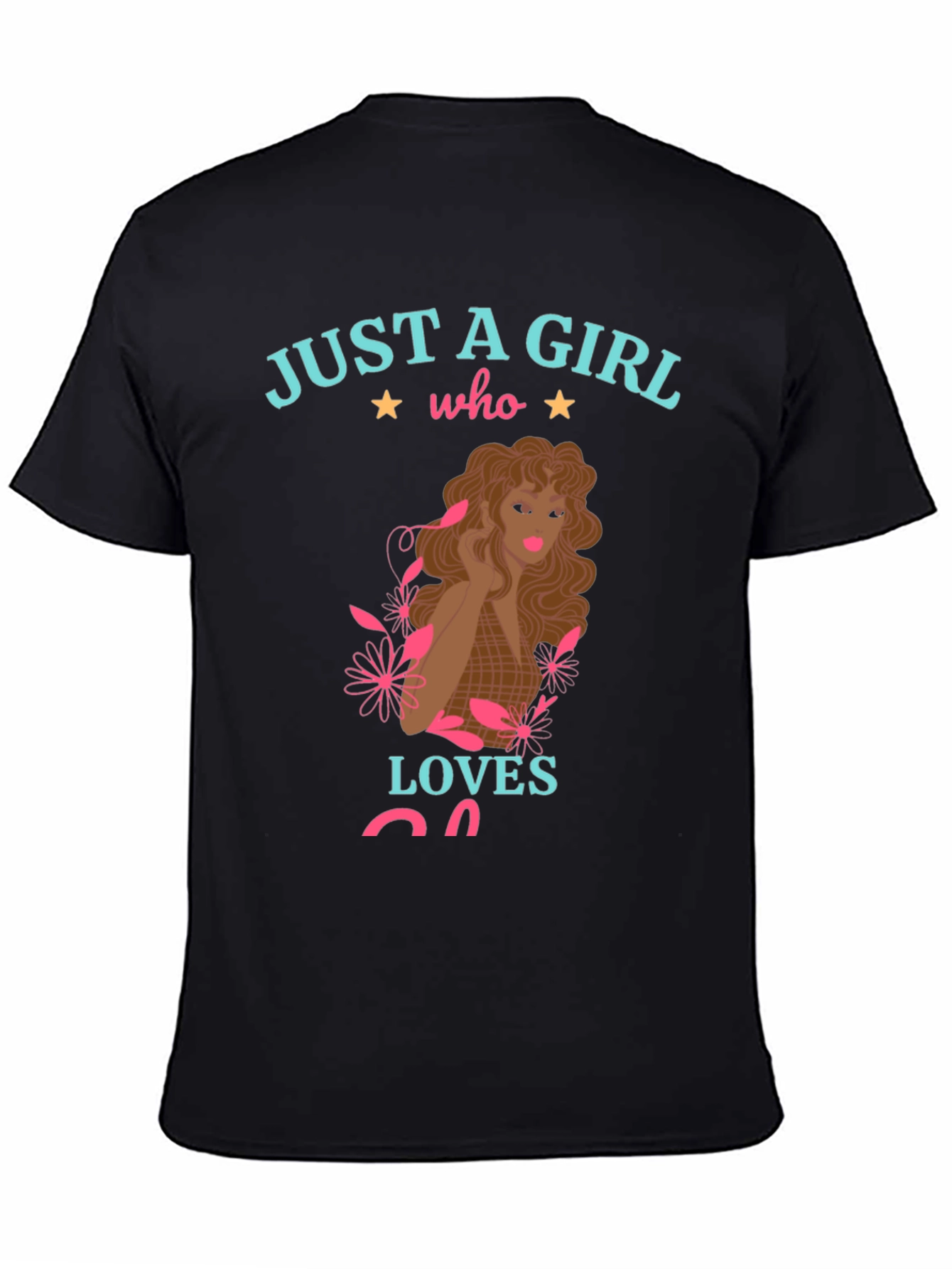 Just A Girl Who Loves Cats Graphic T-Shirt
