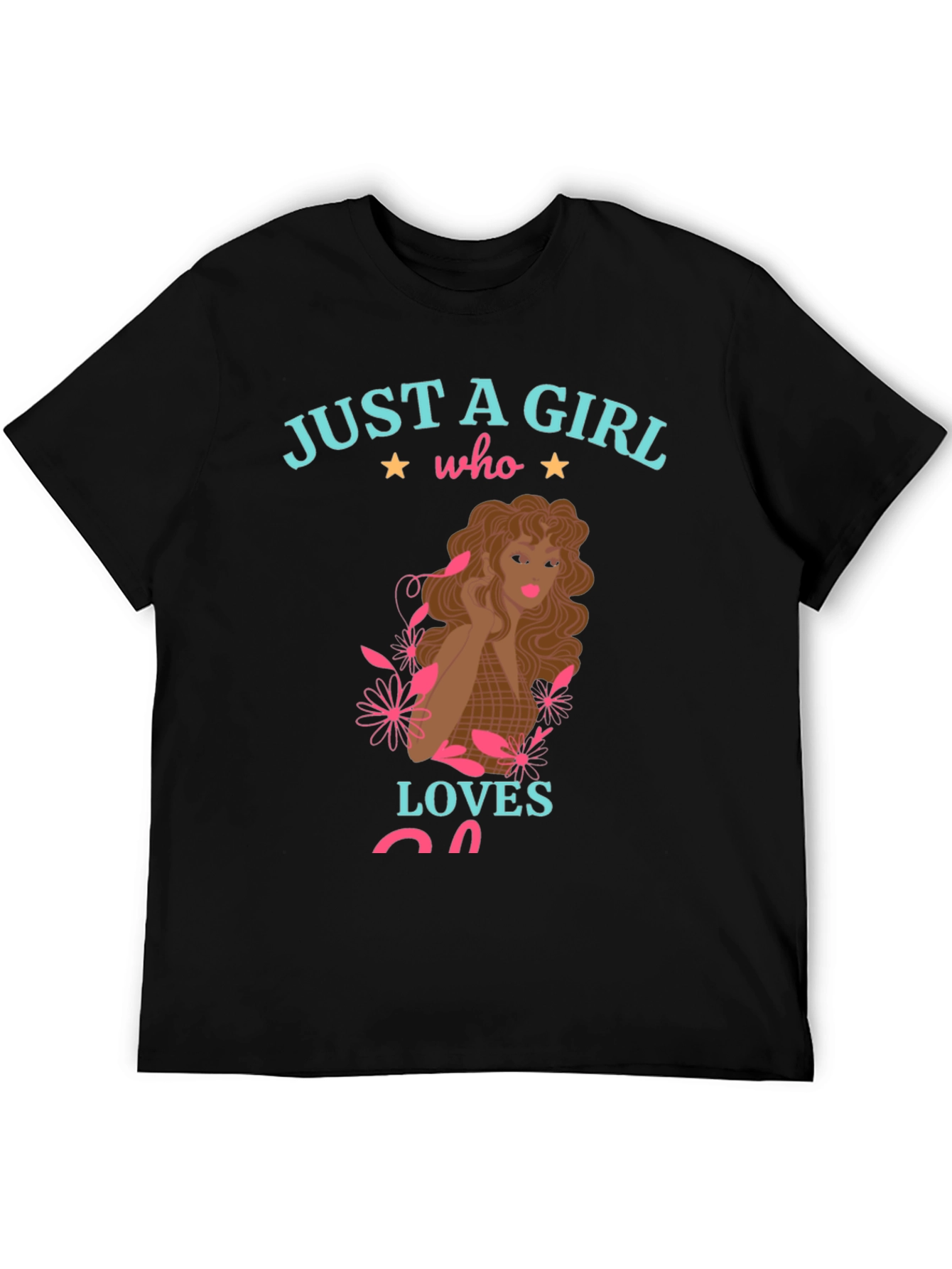 Just A Girl Who Loves Cats Graphic T-Shirt