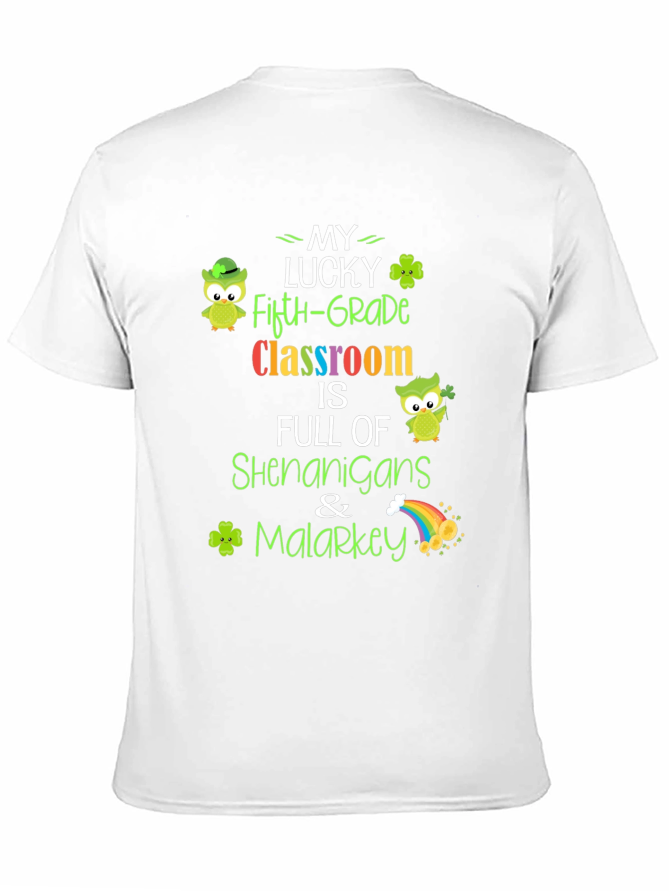 Lucky Fifth Grade St. Patricks Day T-Shirt
