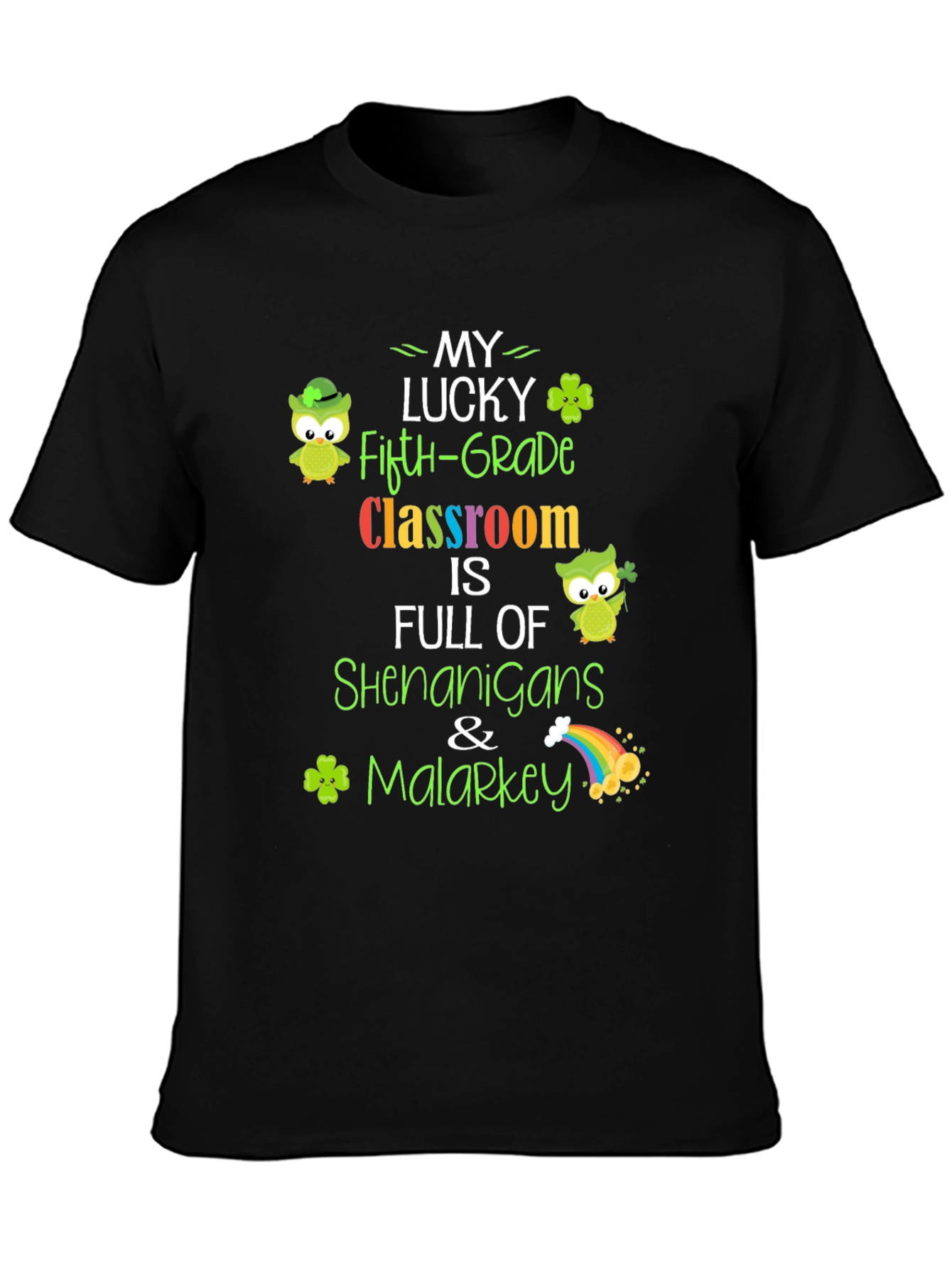 Lucky Fifth Grade St. Patricks Day T-Shirt