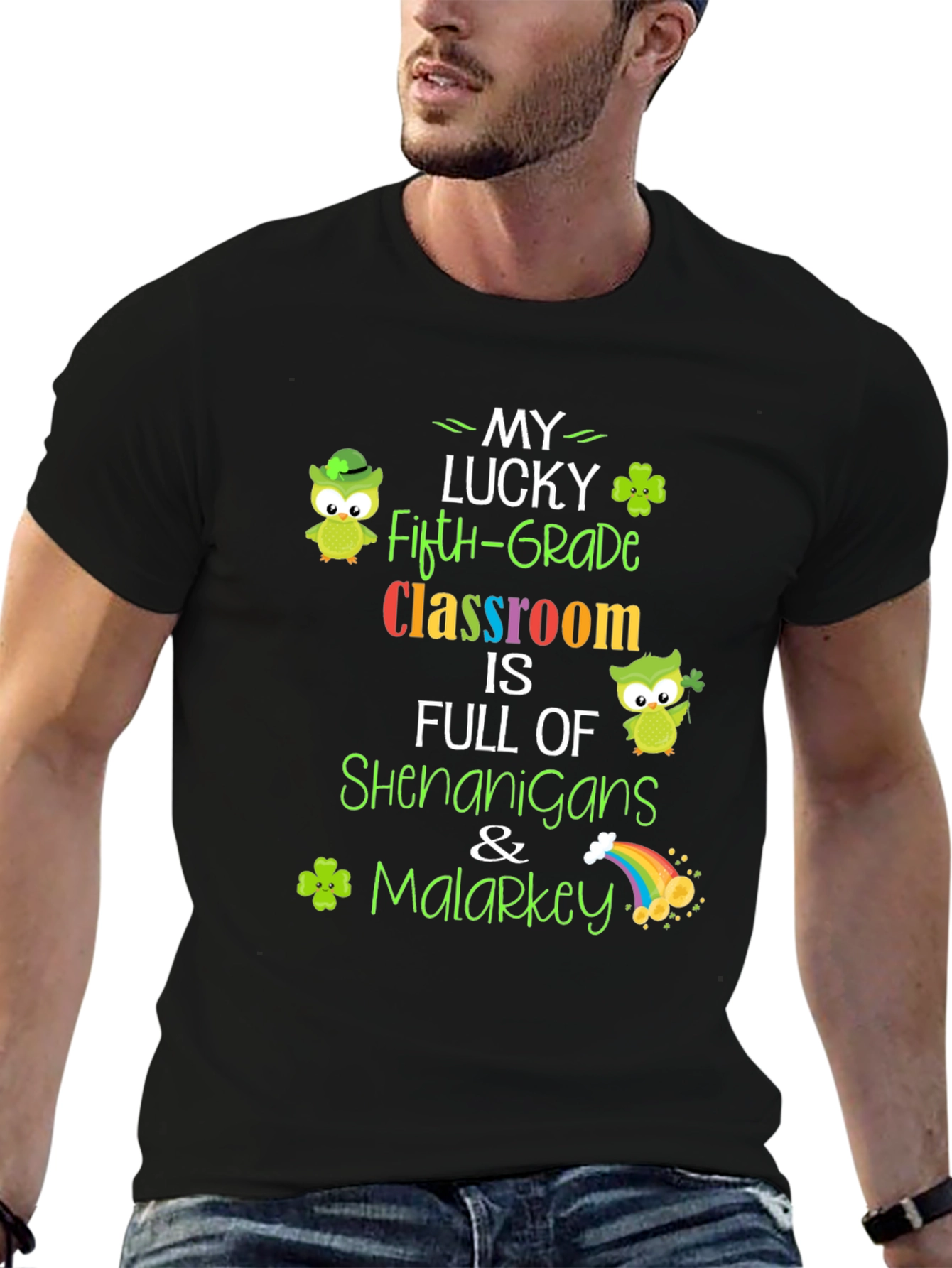 Lucky Fifth Grade St. Patricks Day T-Shirt