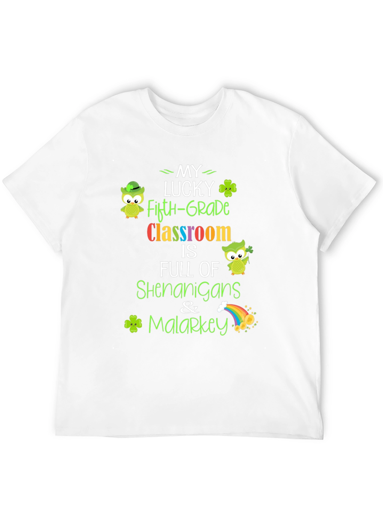 Lucky Fifth Grade St. Patricks Day T-Shirt