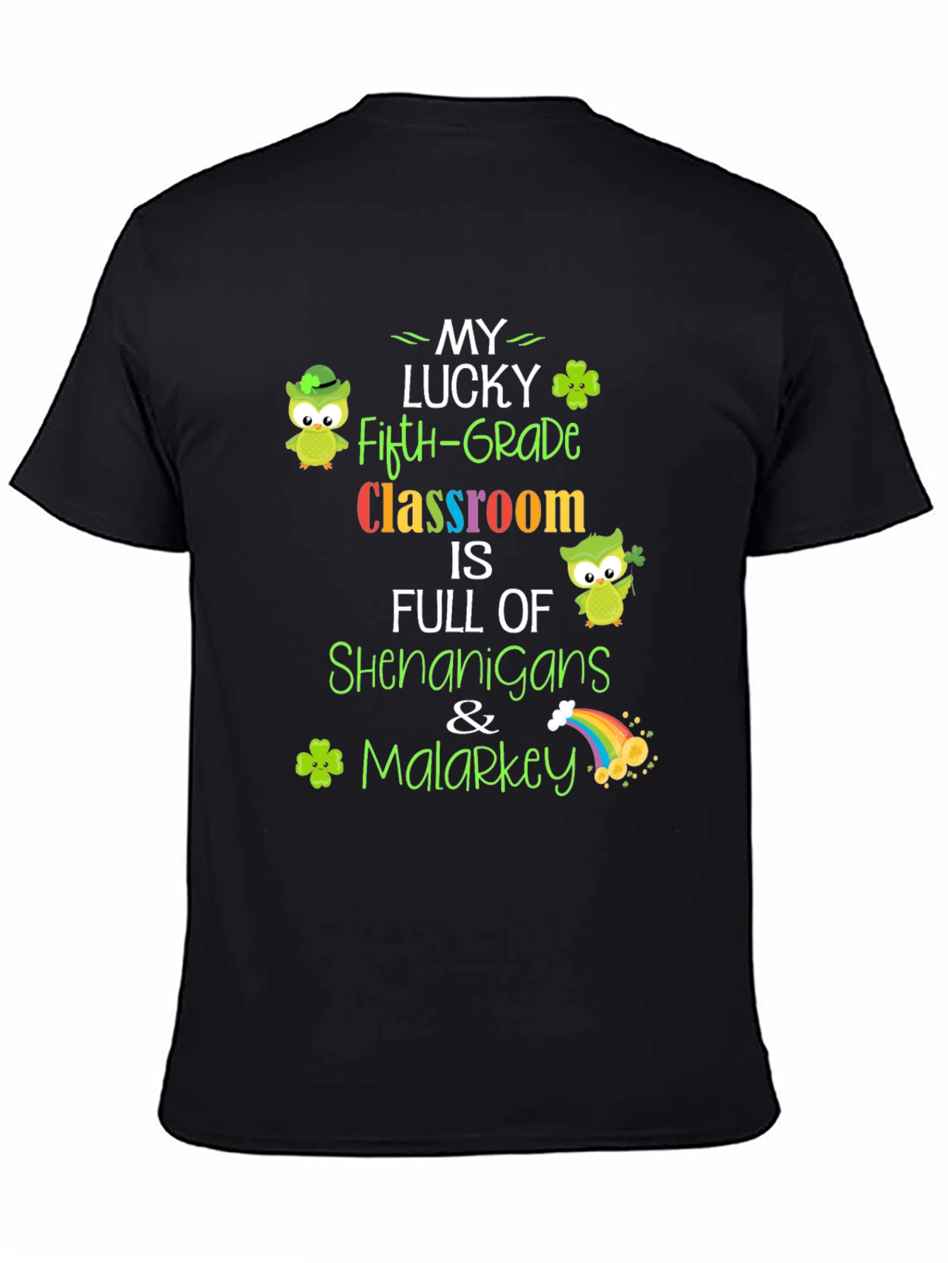 Lucky Fifth Grade St. Patricks Day T-Shirt