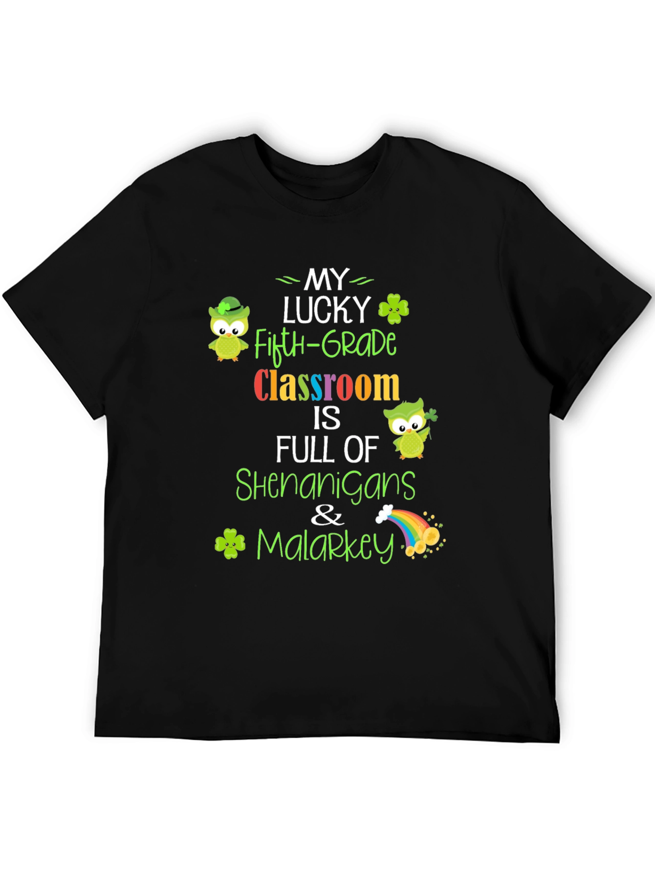 Lucky Fifth Grade St. Patricks Day T-Shirt