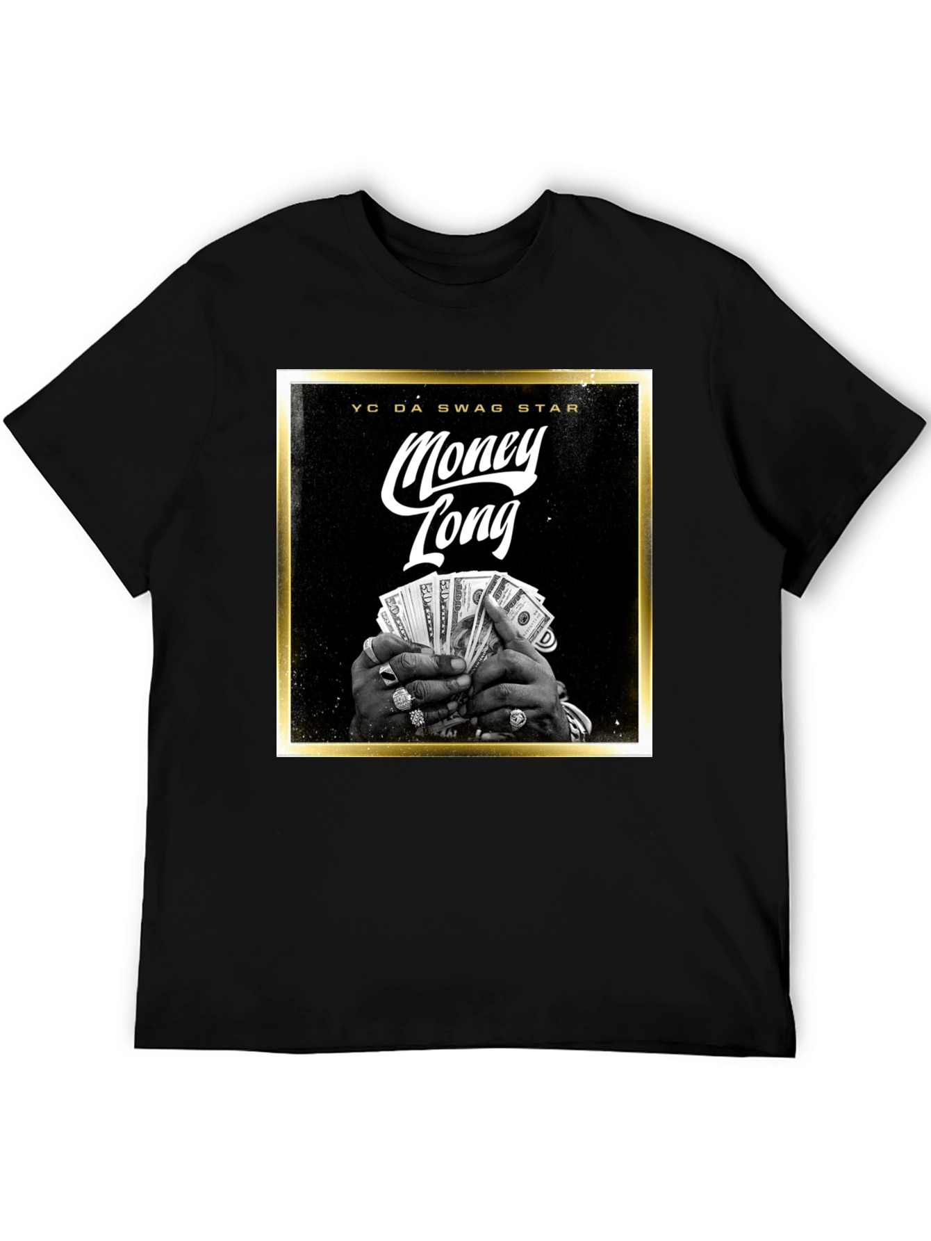 Money Long Swag Star Graphic Tee