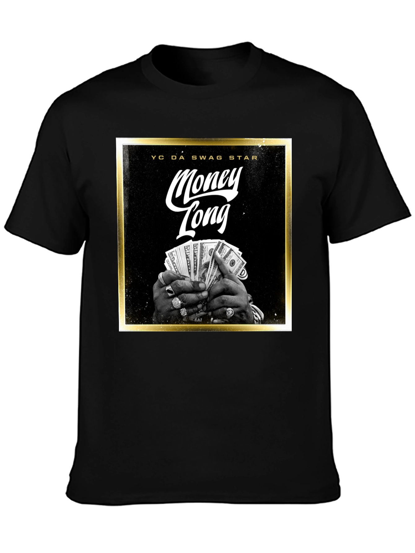 Money Long Swag Star Graphic Tee