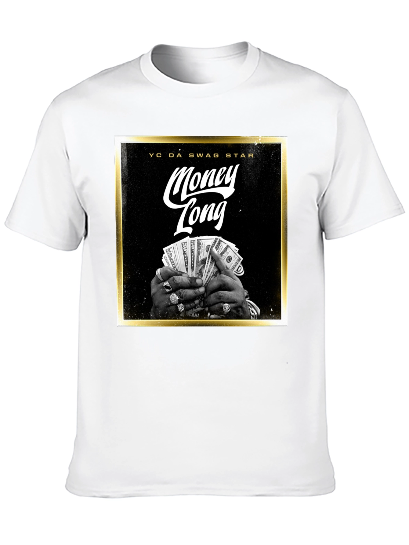 Money Long Swag Star Graphic Tee