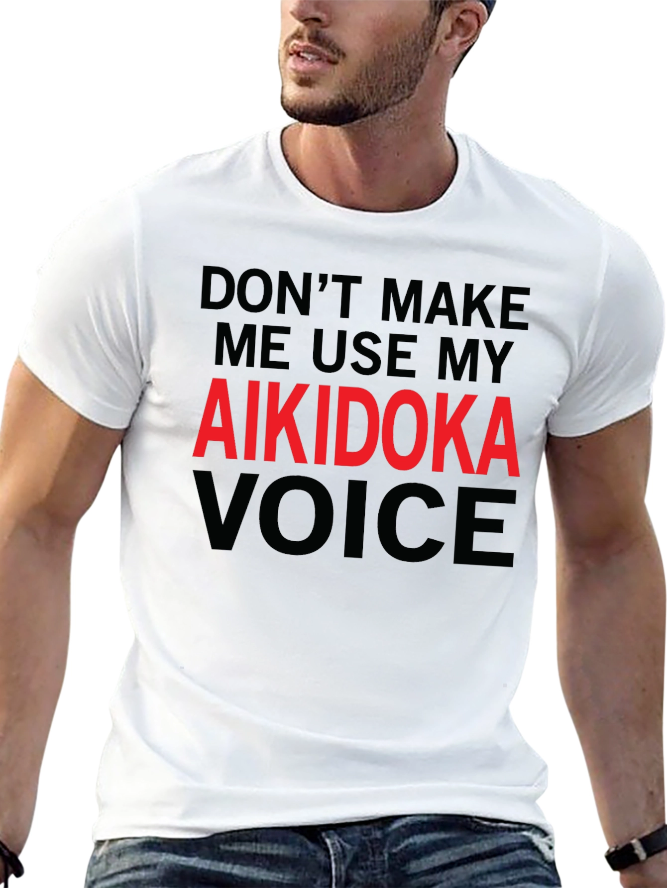 Aikidoka Voice T-Shirt - Martial Arts Funny Tee