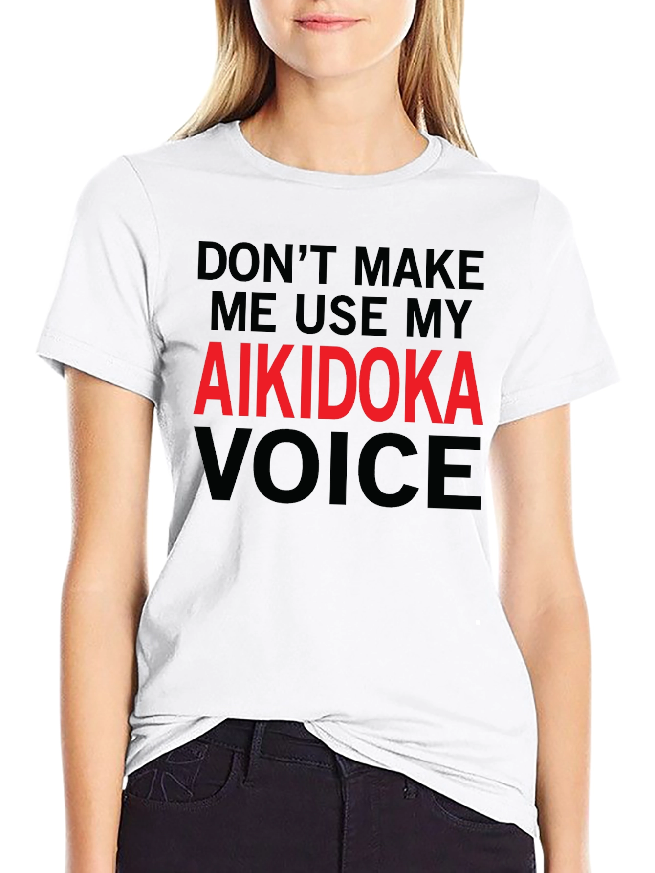 Aikidoka Voice T-Shirt - Martial Arts Funny Tee
