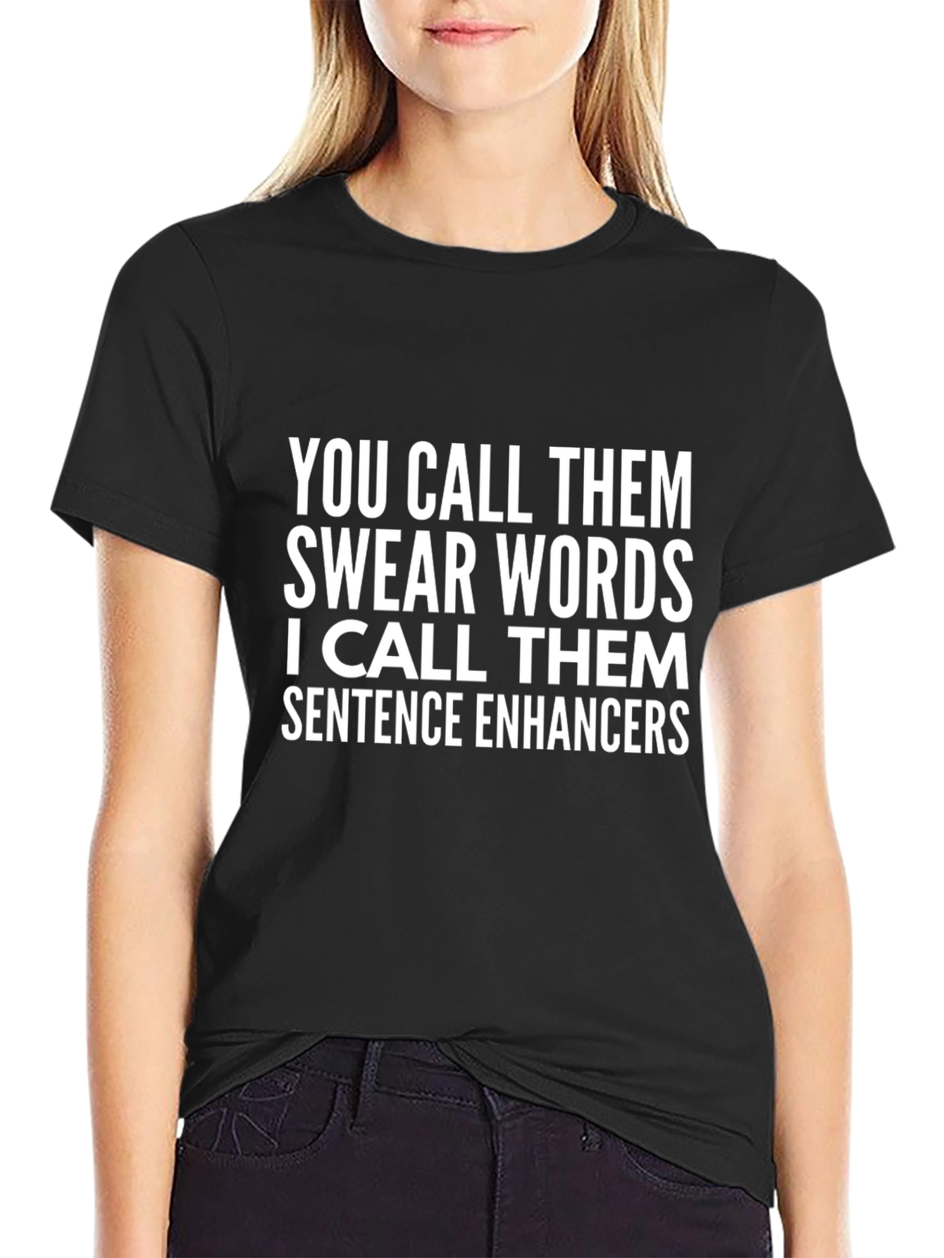 Funny Swear Words Sentence Enhancers T-Shirt