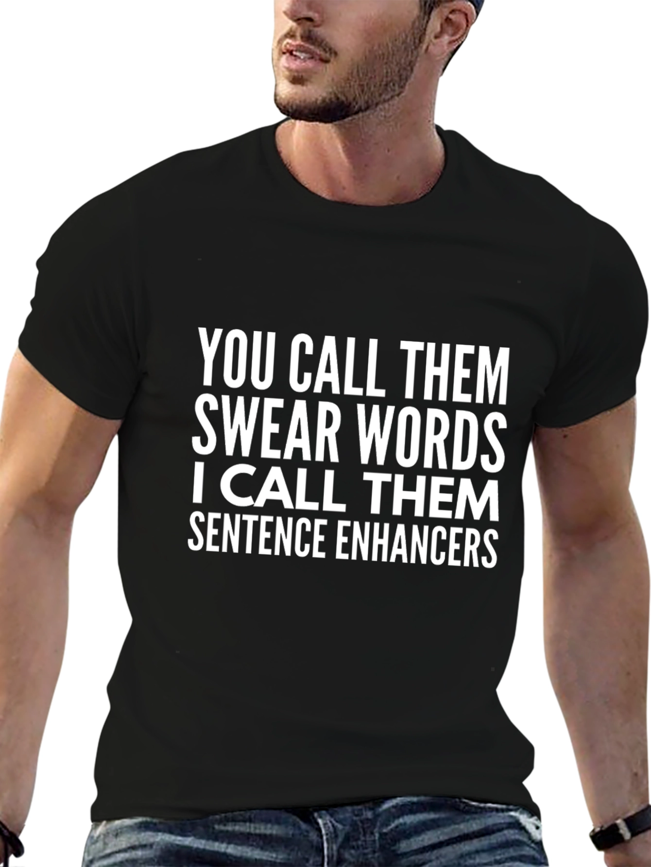 Funny Swear Words Sentence Enhancers T-Shirt