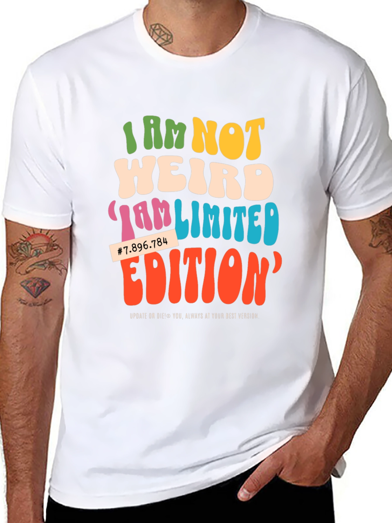 I Am Not Weird Limited Edition Graphic Tee