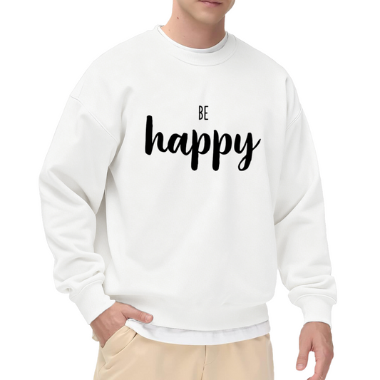 BE Happy - Positive Vibes Graphic ԲÁìÎÀÒÂ | Unisex Pullover Sweatshirt
