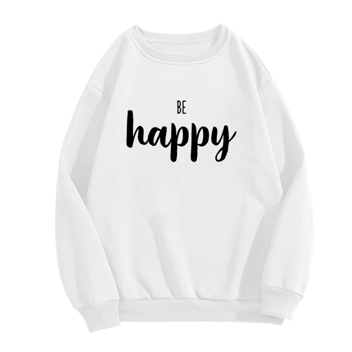 BE Happy - Positive Vibes Graphic ԲÁìÎÀÒÂ | Unisex Pullover Sweatshirt