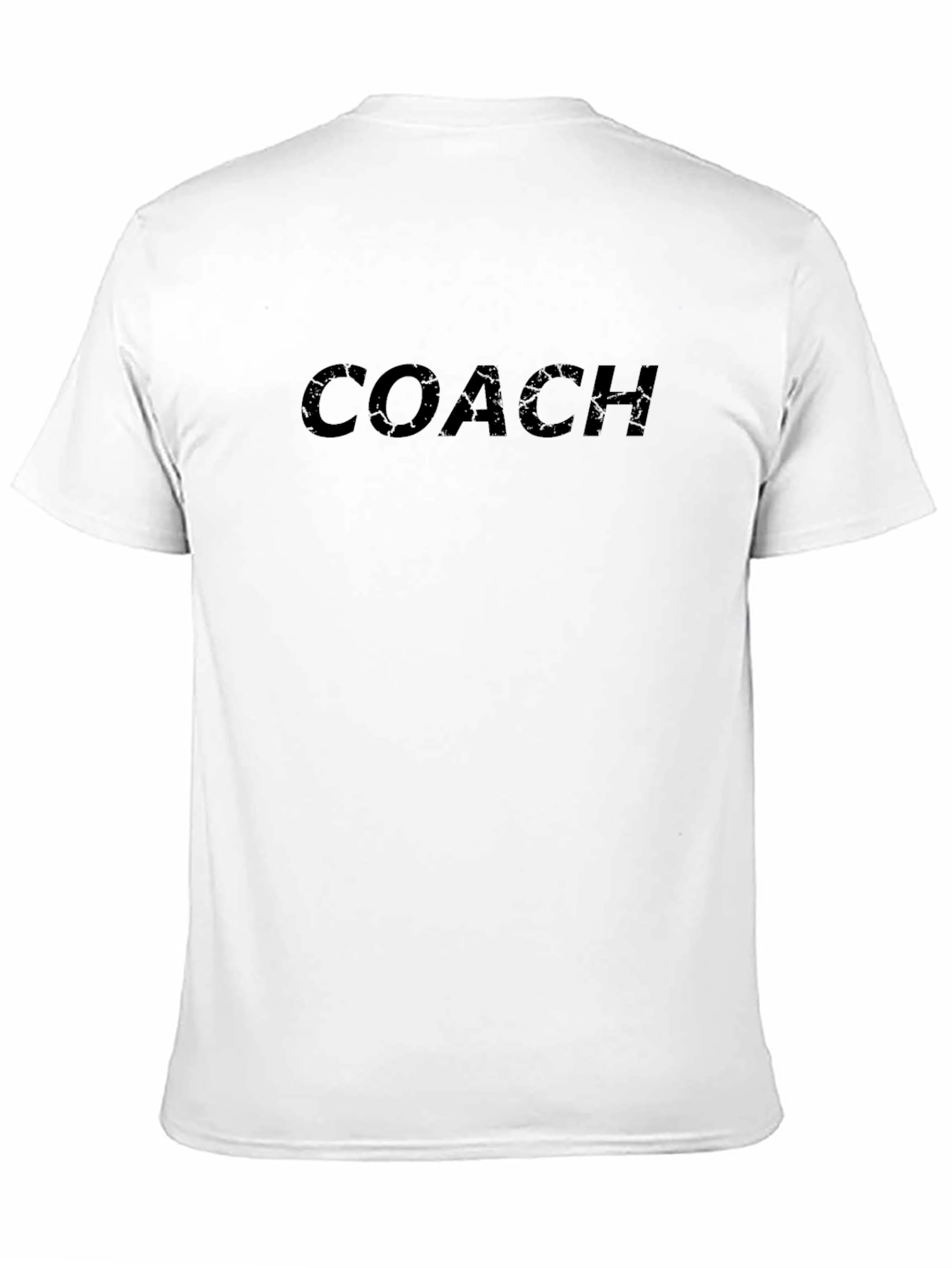 Black COACH Graphic Crew Neck T-Shirt