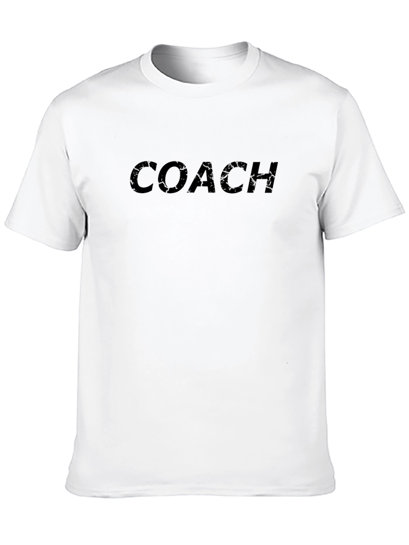 Black COACH Graphic Crew Neck T-Shirt