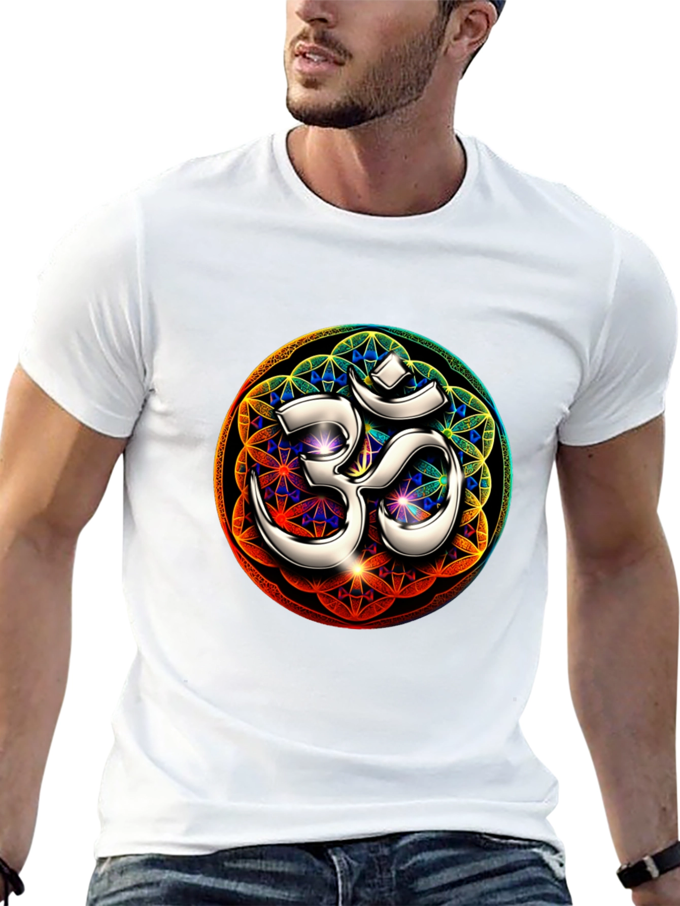 Om Mandala Graphic T-Shirt