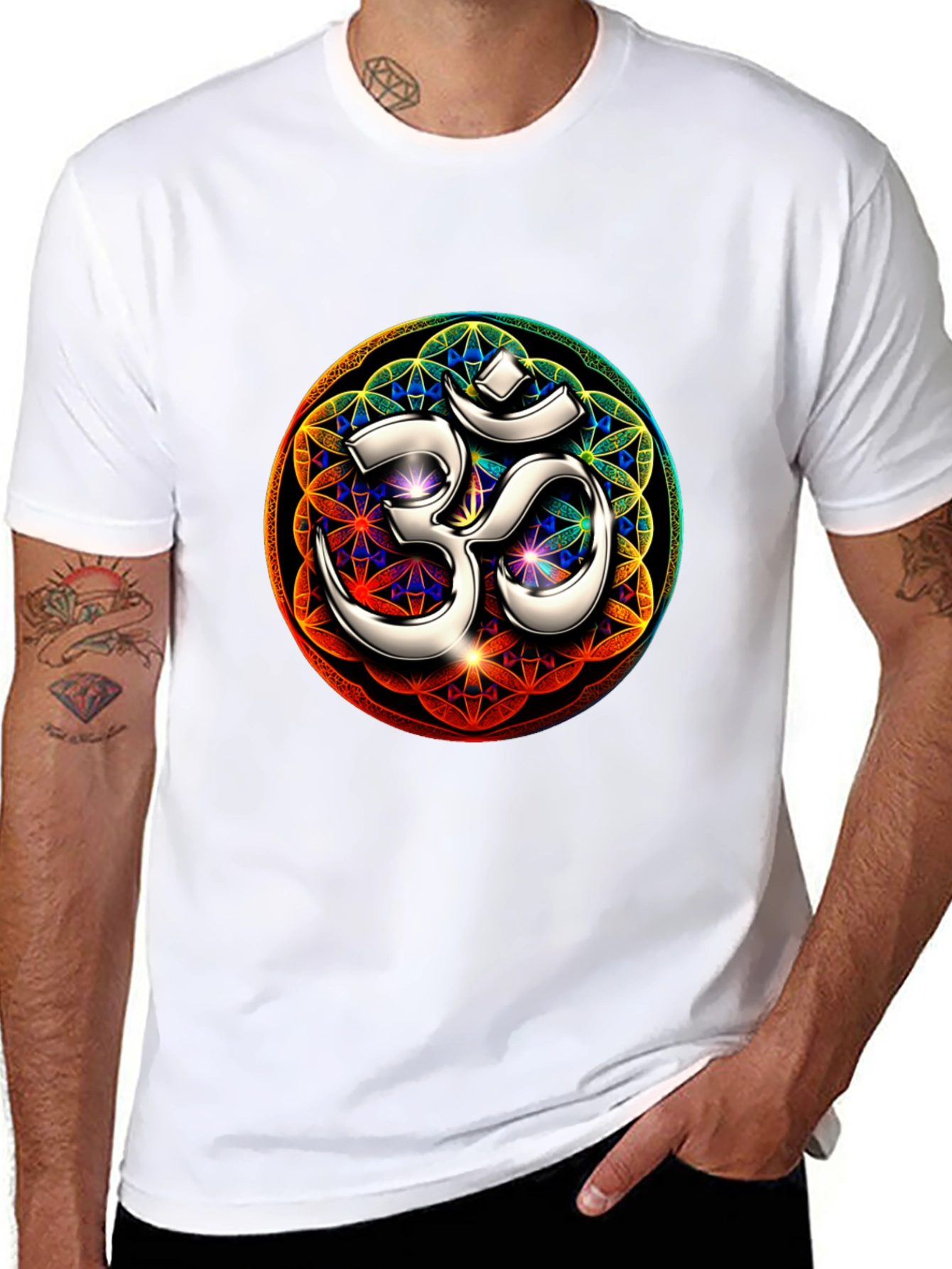 Om Mandala Graphic T-Shirt