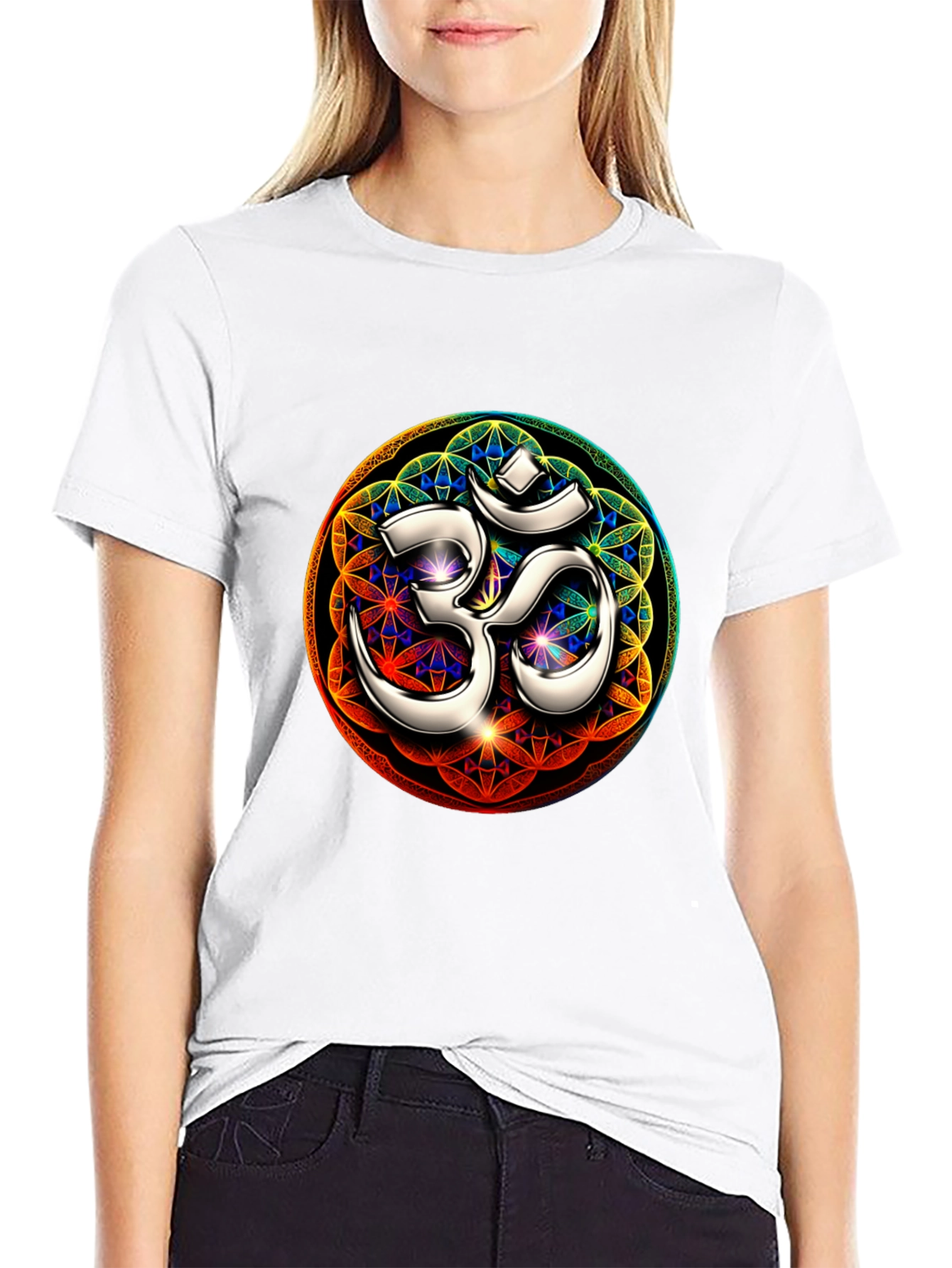 Om Mandala Graphic T-Shirt