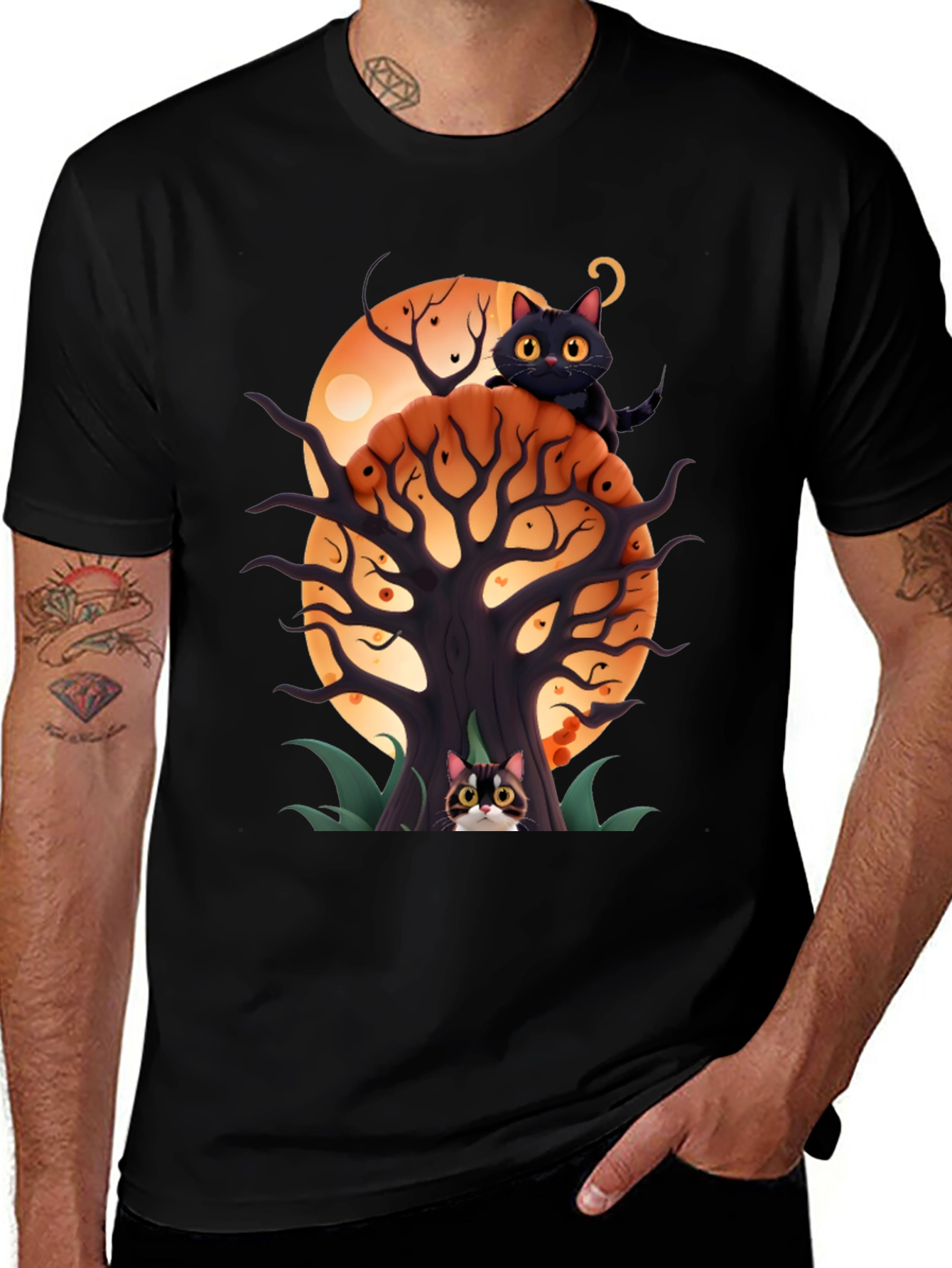 Halloween Cats T-Shirt
