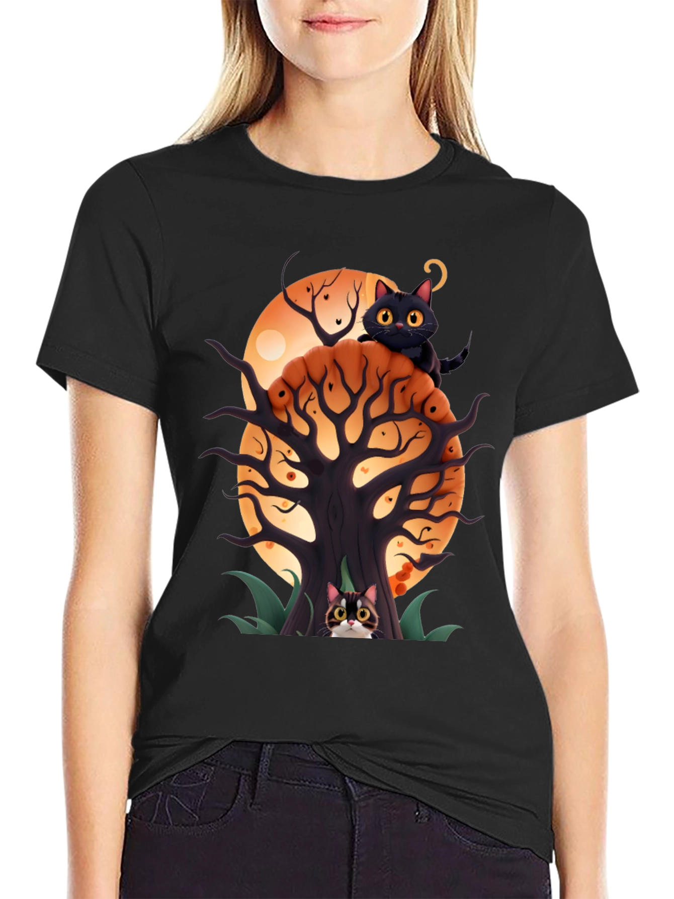 Halloween Cats T-Shirt