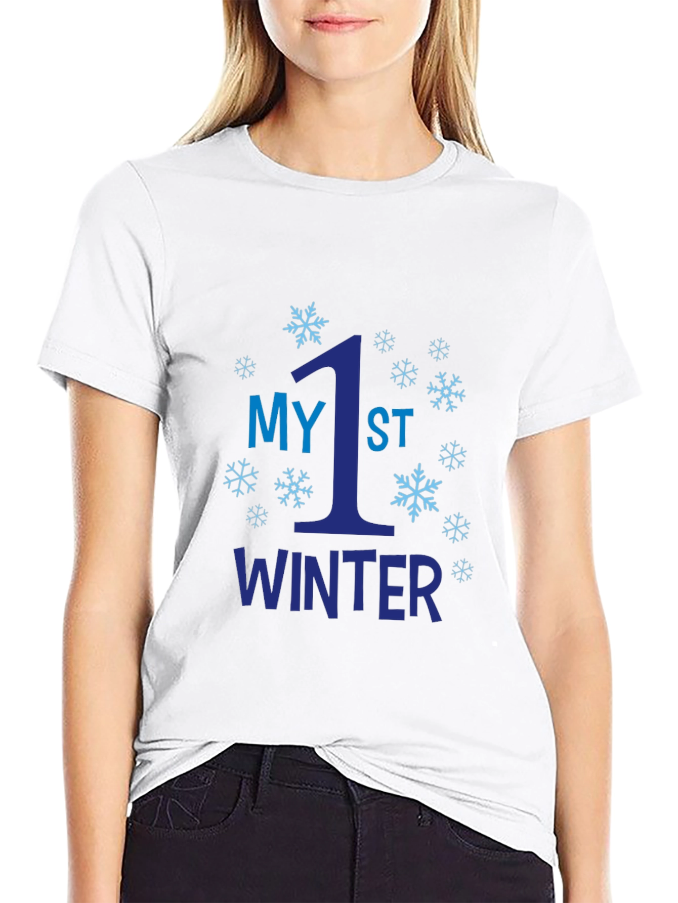 My First Winter Snowflake Shirt