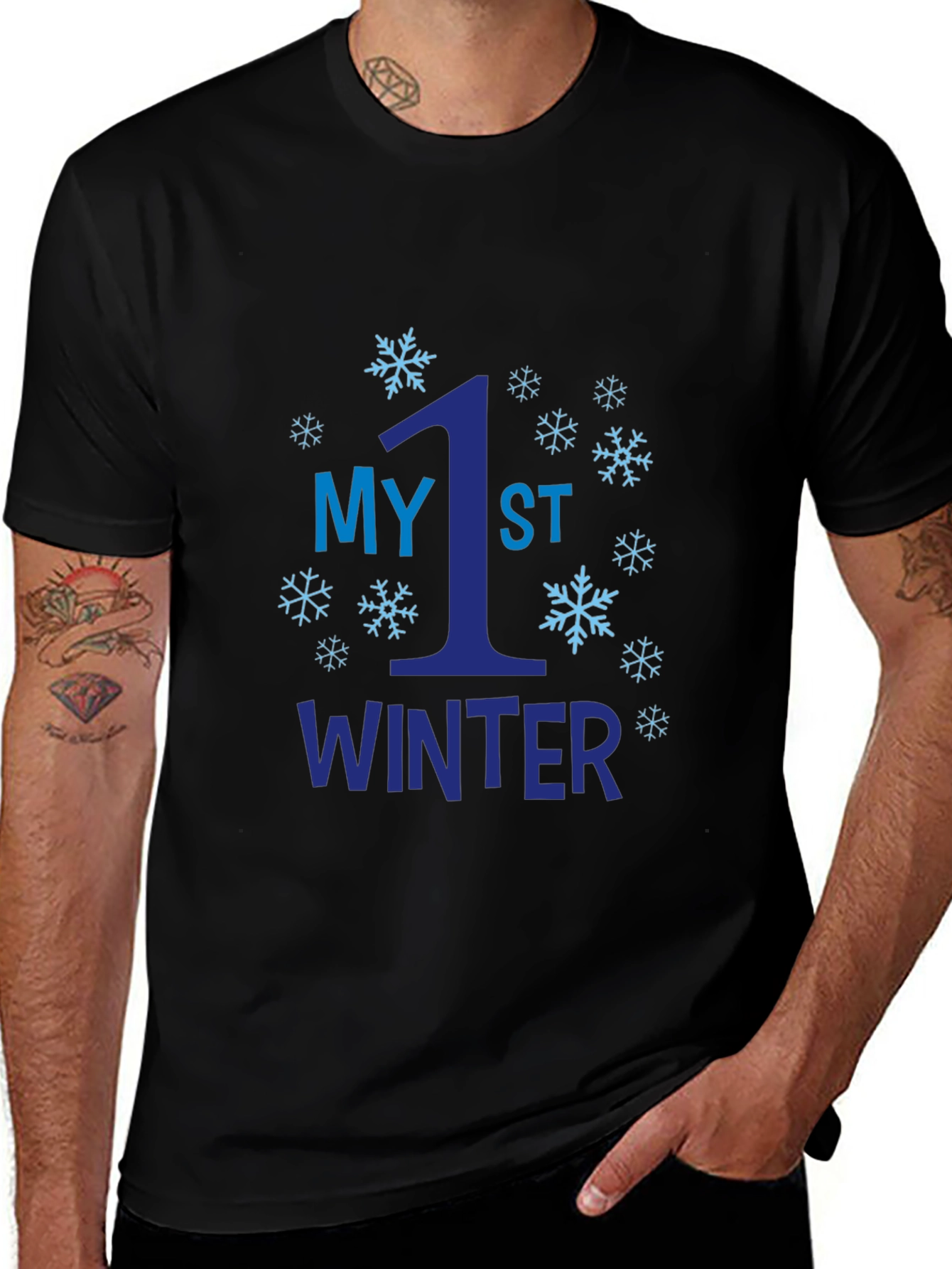 My First Winter Snowflake Shirt