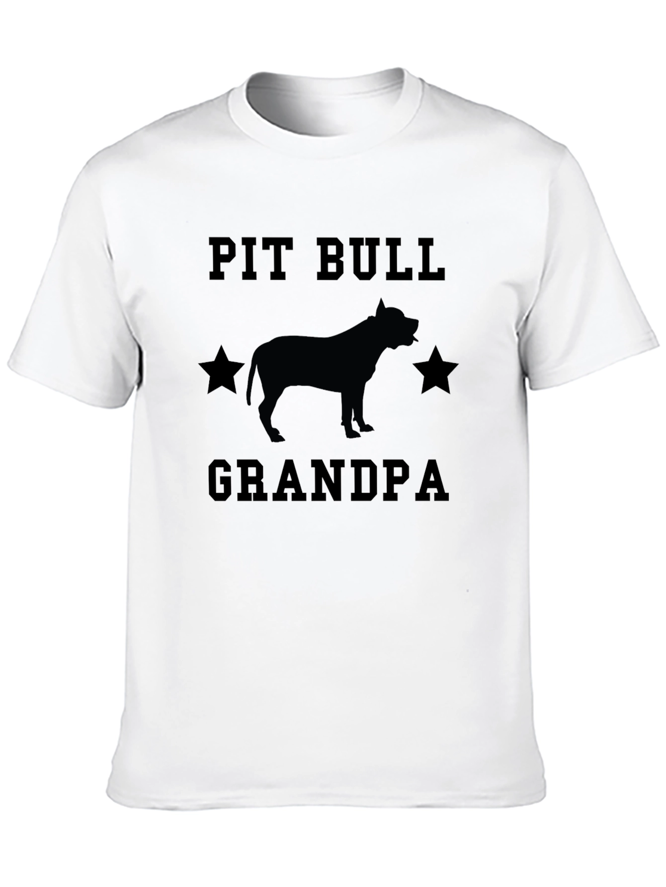 Pit Bull Grandpa T-Shirt - Mens Graphic Tee