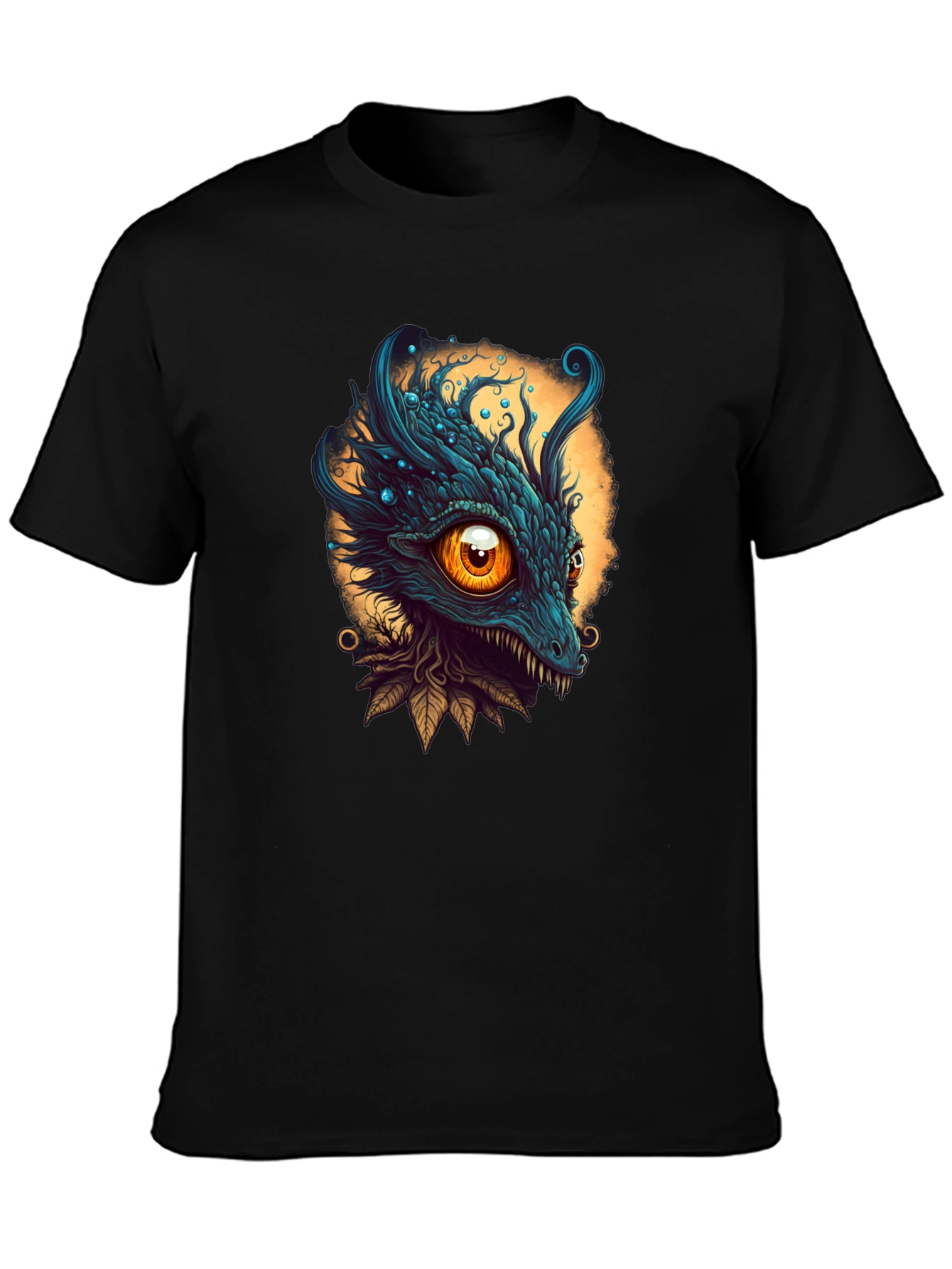 Dragon Eye Graphic Tee - Unique Fantasy Design